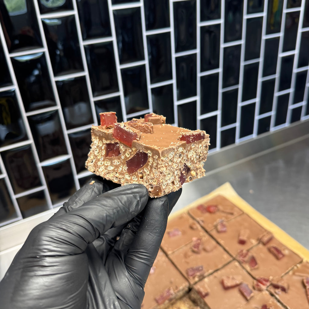 Turkish Delight Crispy Cake Recipe