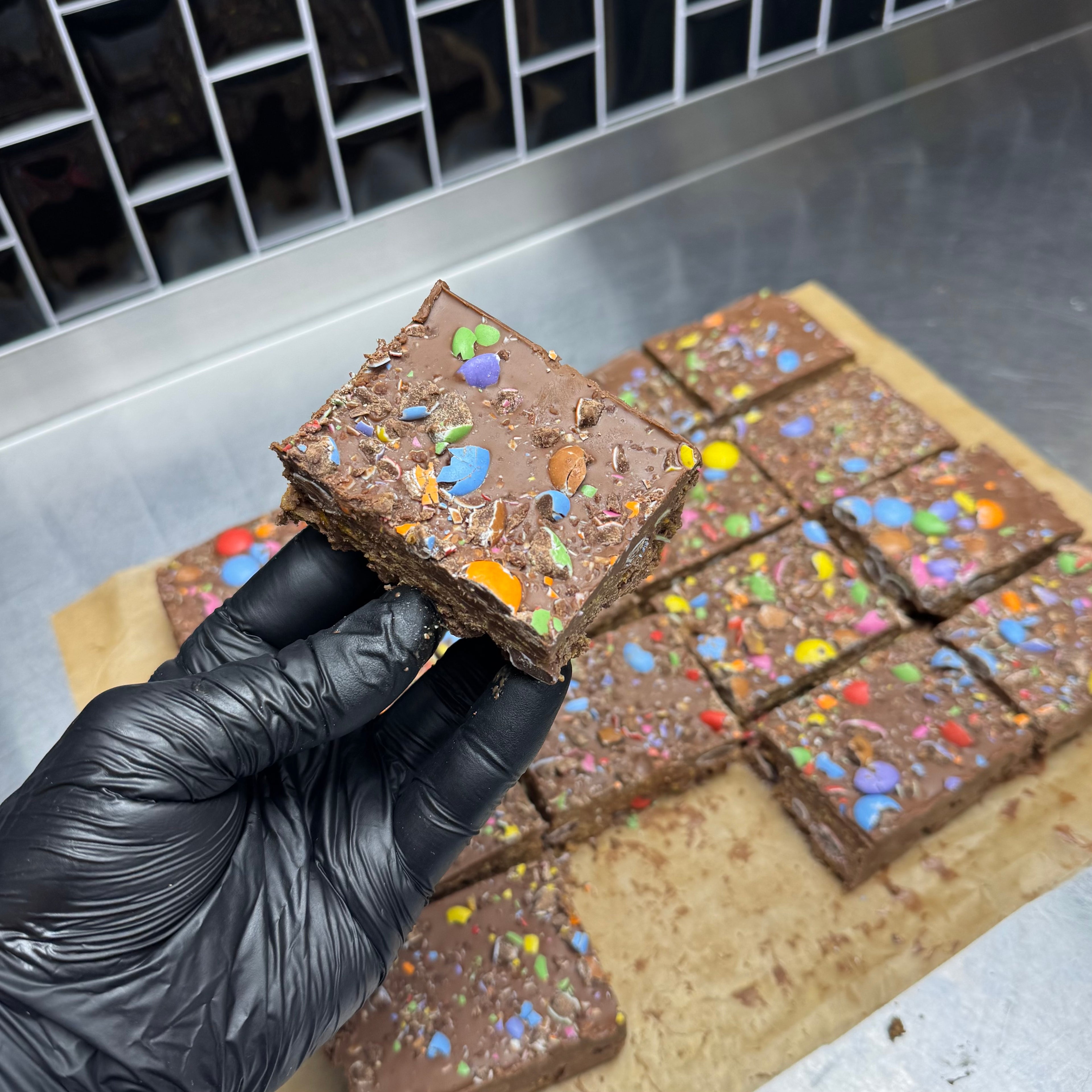 Smarties Cornflake Cake Recipe