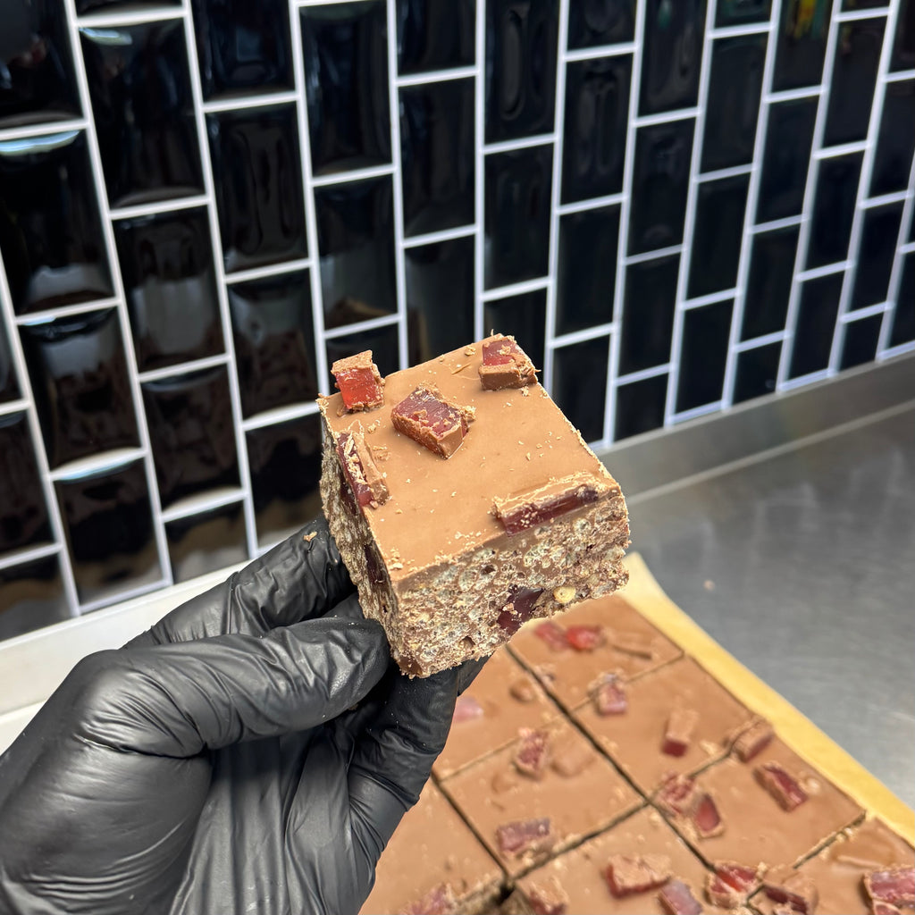 Turkish Delight Crispy Cake Recipe