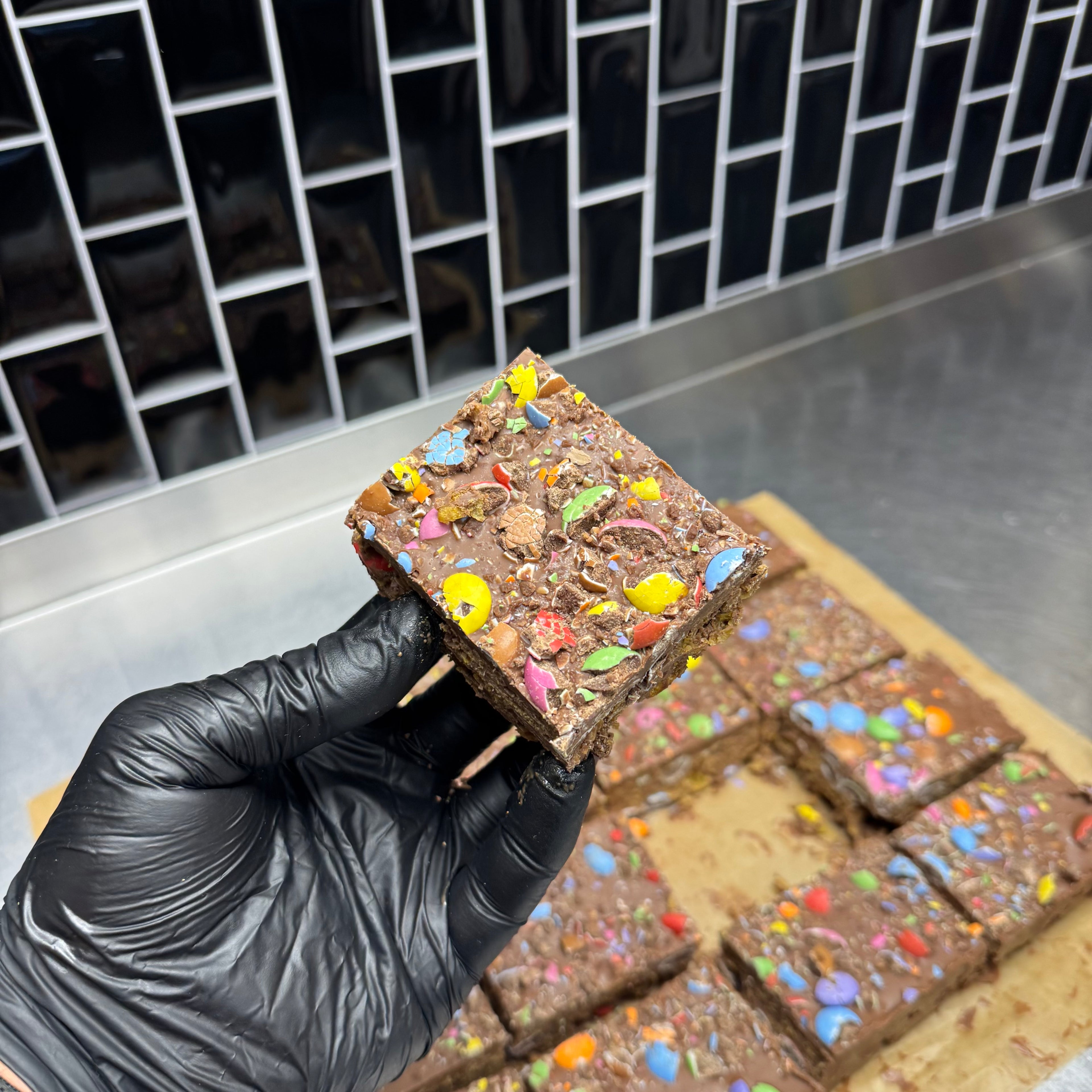 Smarties Cornflake Cake Recipe