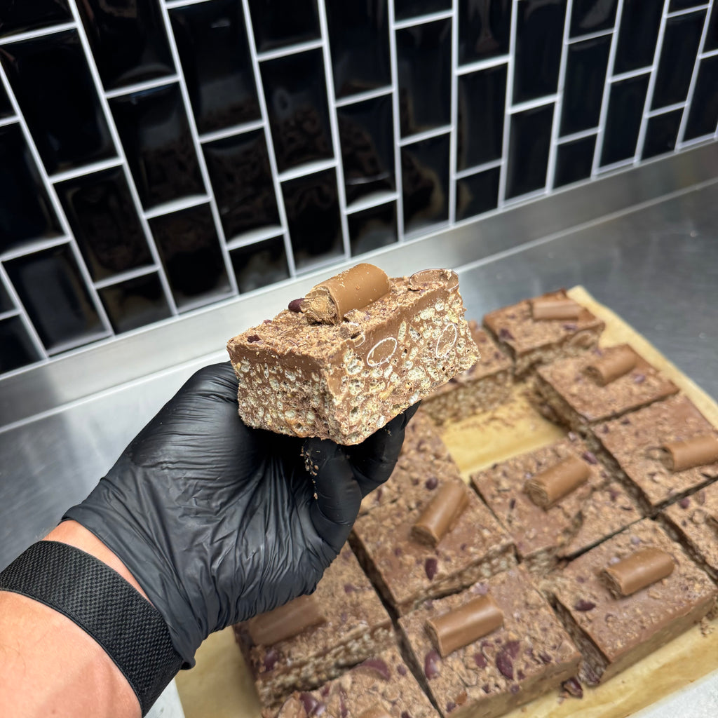 Galaxy Ripple and Minstrels Crispy Cake Recipe