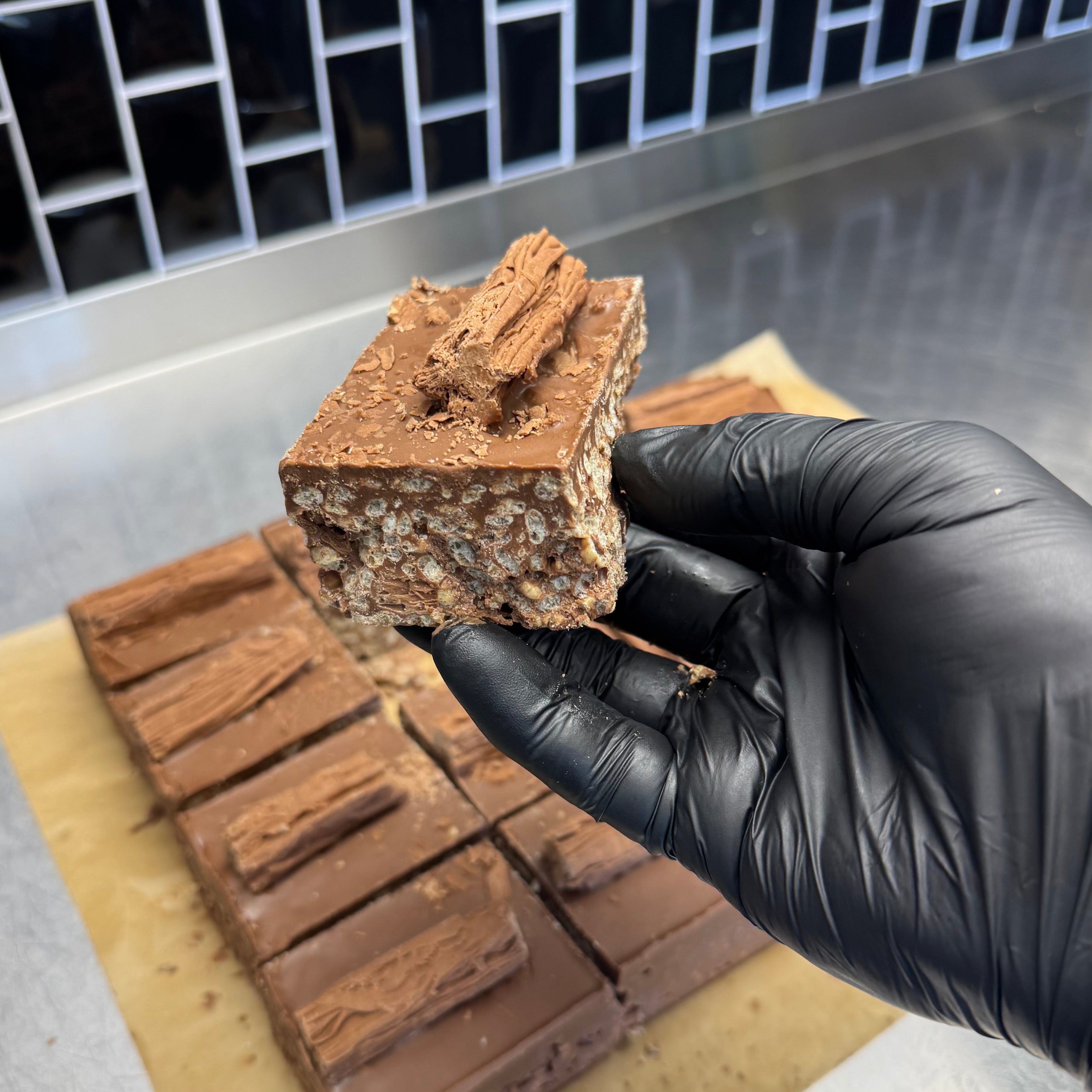 Flake n' Twirl Bites Crispy Cake Recipe