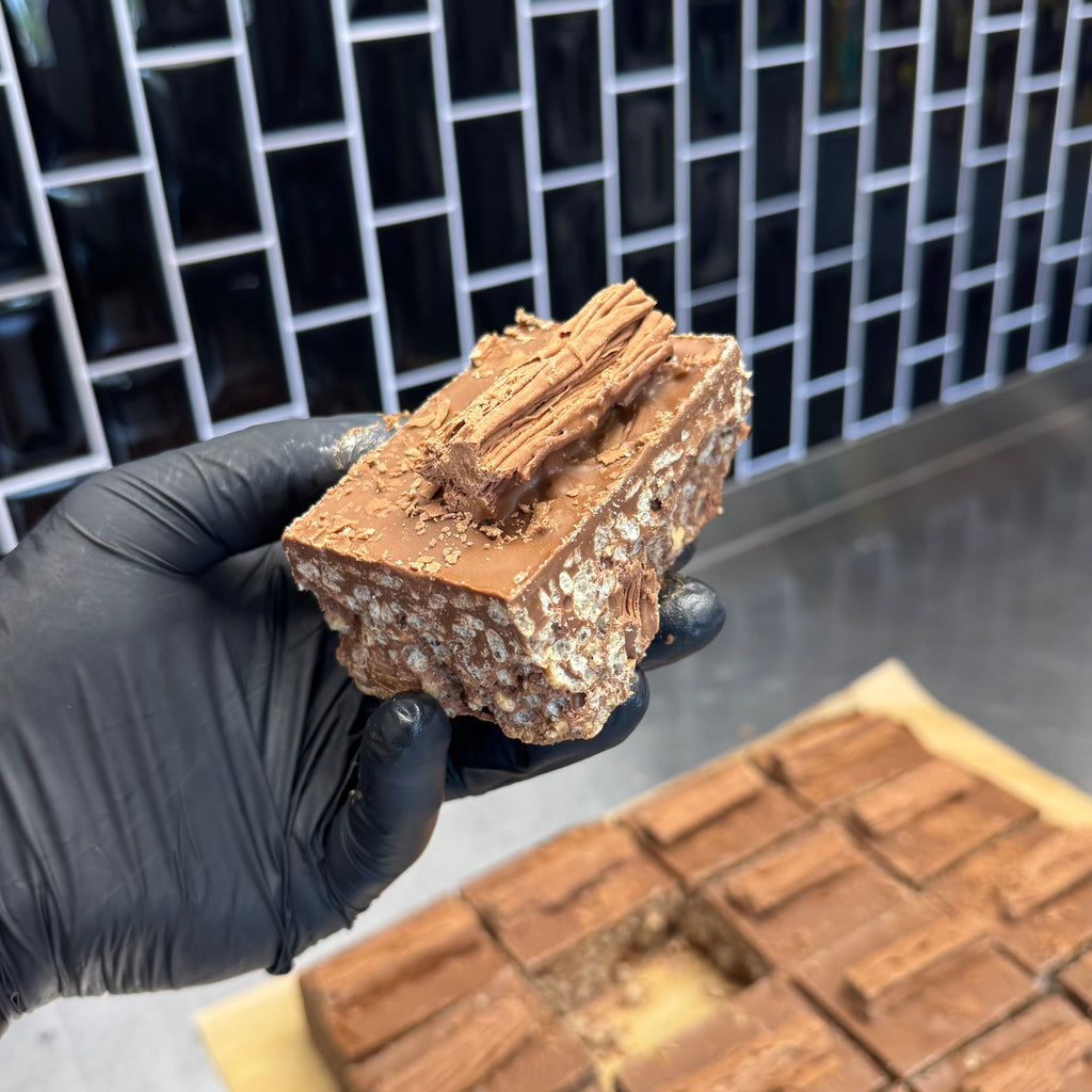 Flake n' Twirl Bites Crispy Cake Recipe