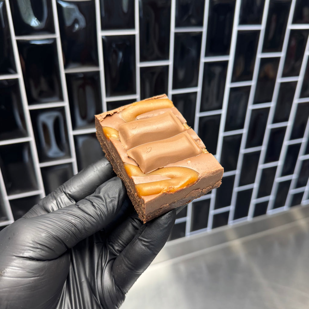 GF Galaxy Caramel Brownie Recipe