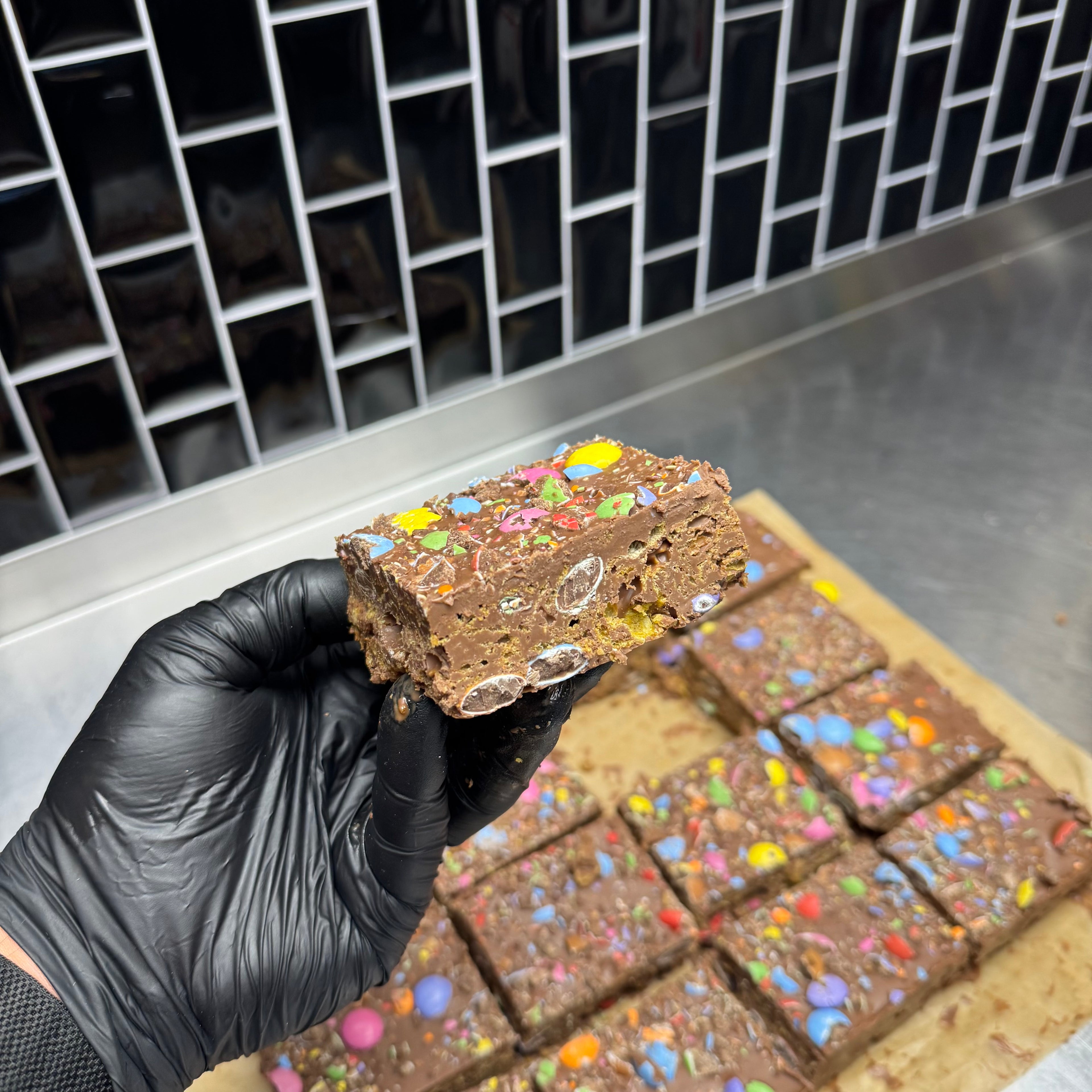 Smarties Cornflake Cake Recipe