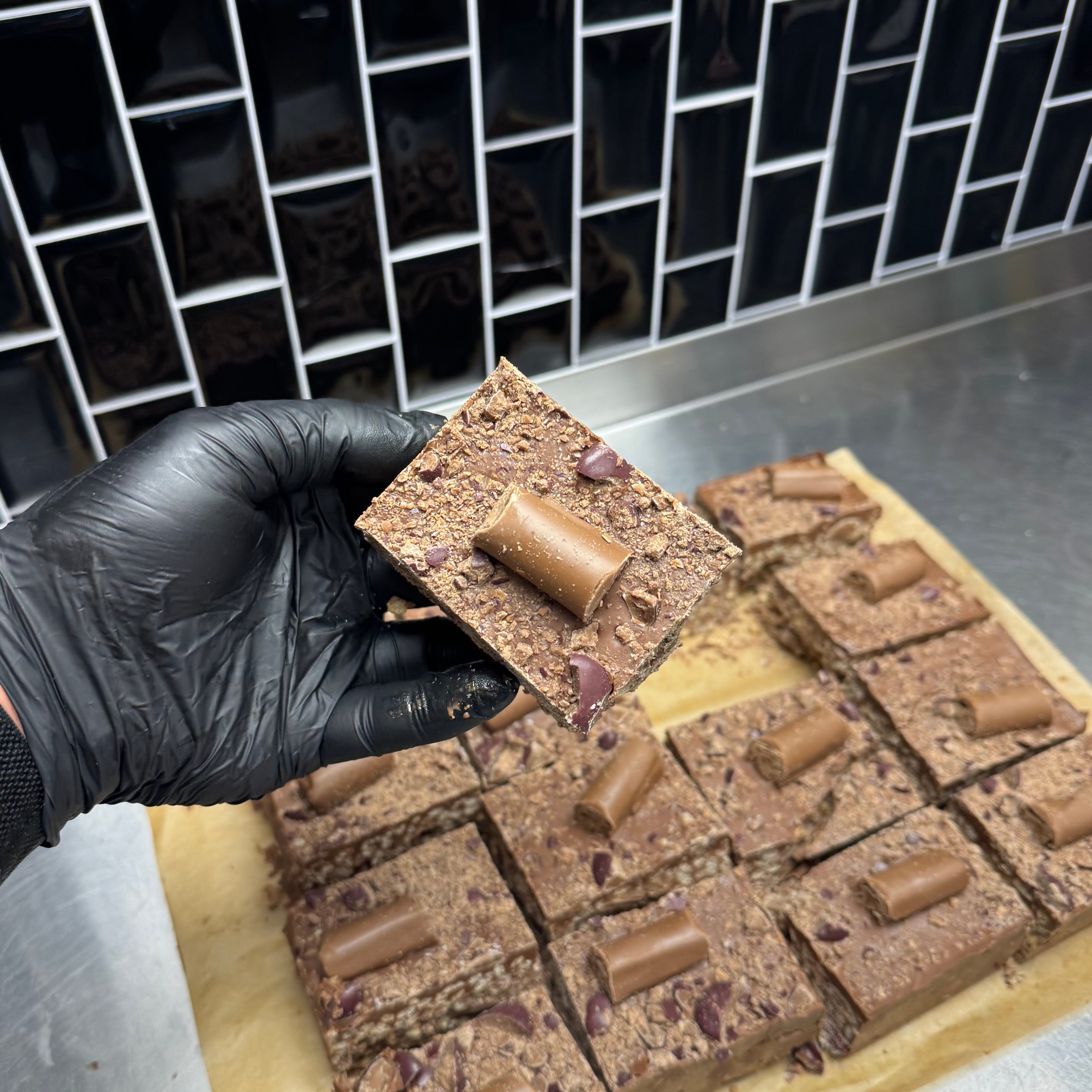Galaxy Ripple and Minstrels Crispy Cake Recipe