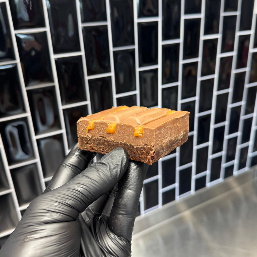 GF Galaxy Salted Caramel Brownie Recipe