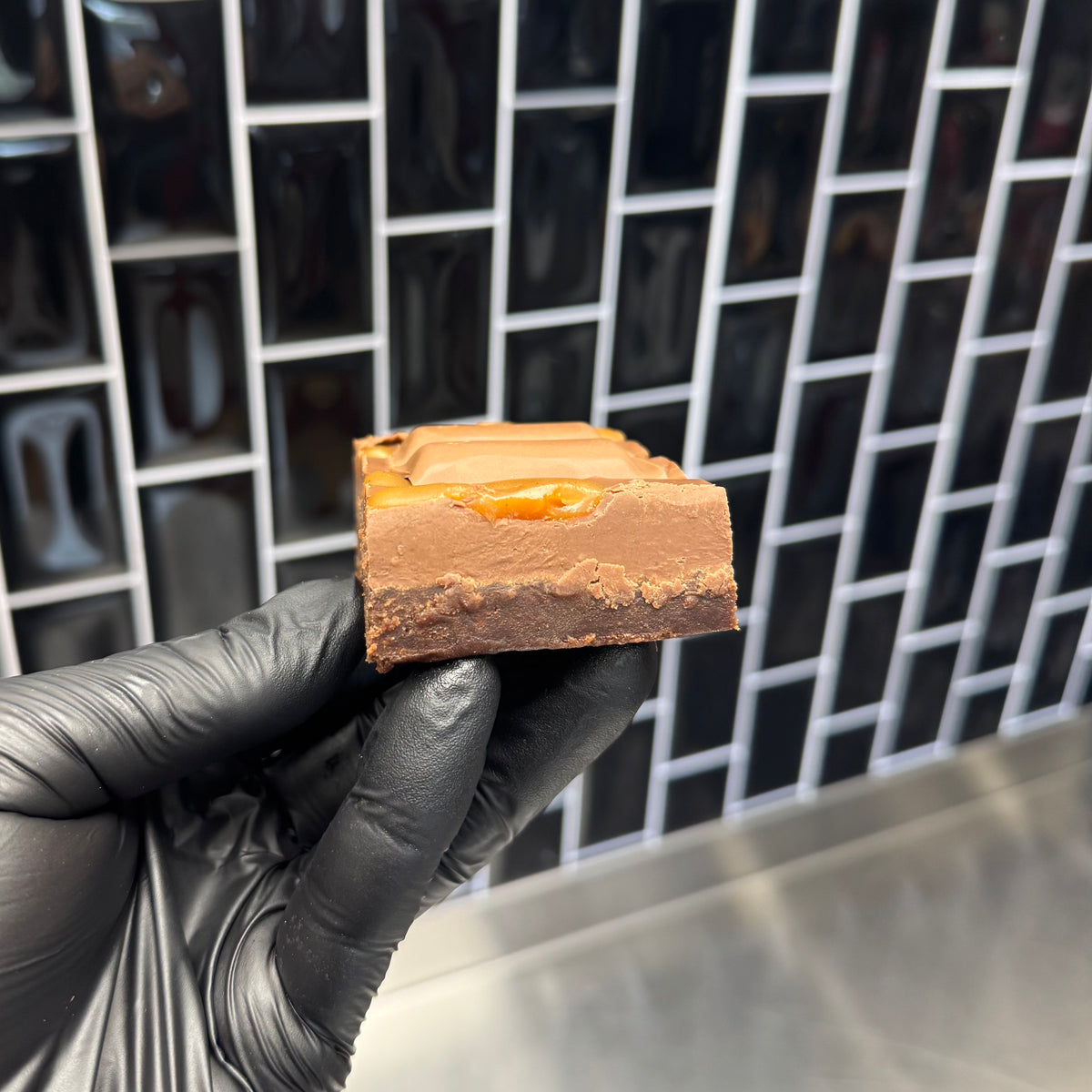GF Galaxy Caramel Brownie Recipe