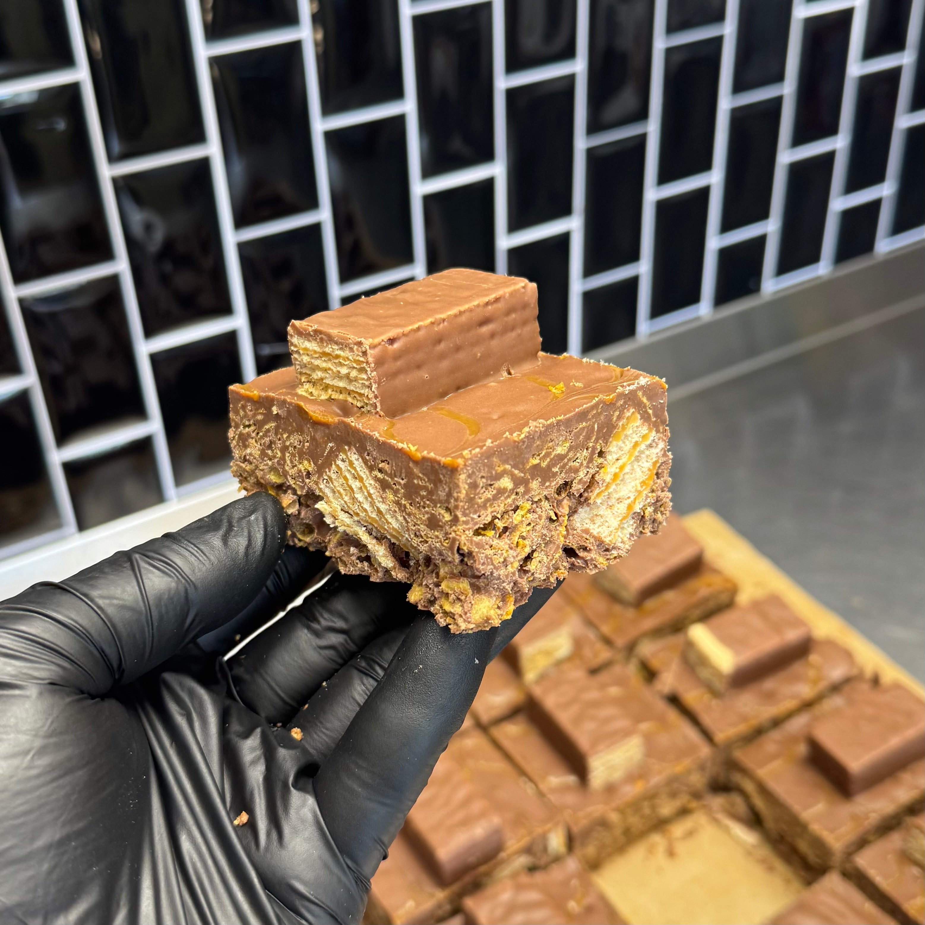 Tunnocks Caramel Wafer Cornflake Cake Recipe