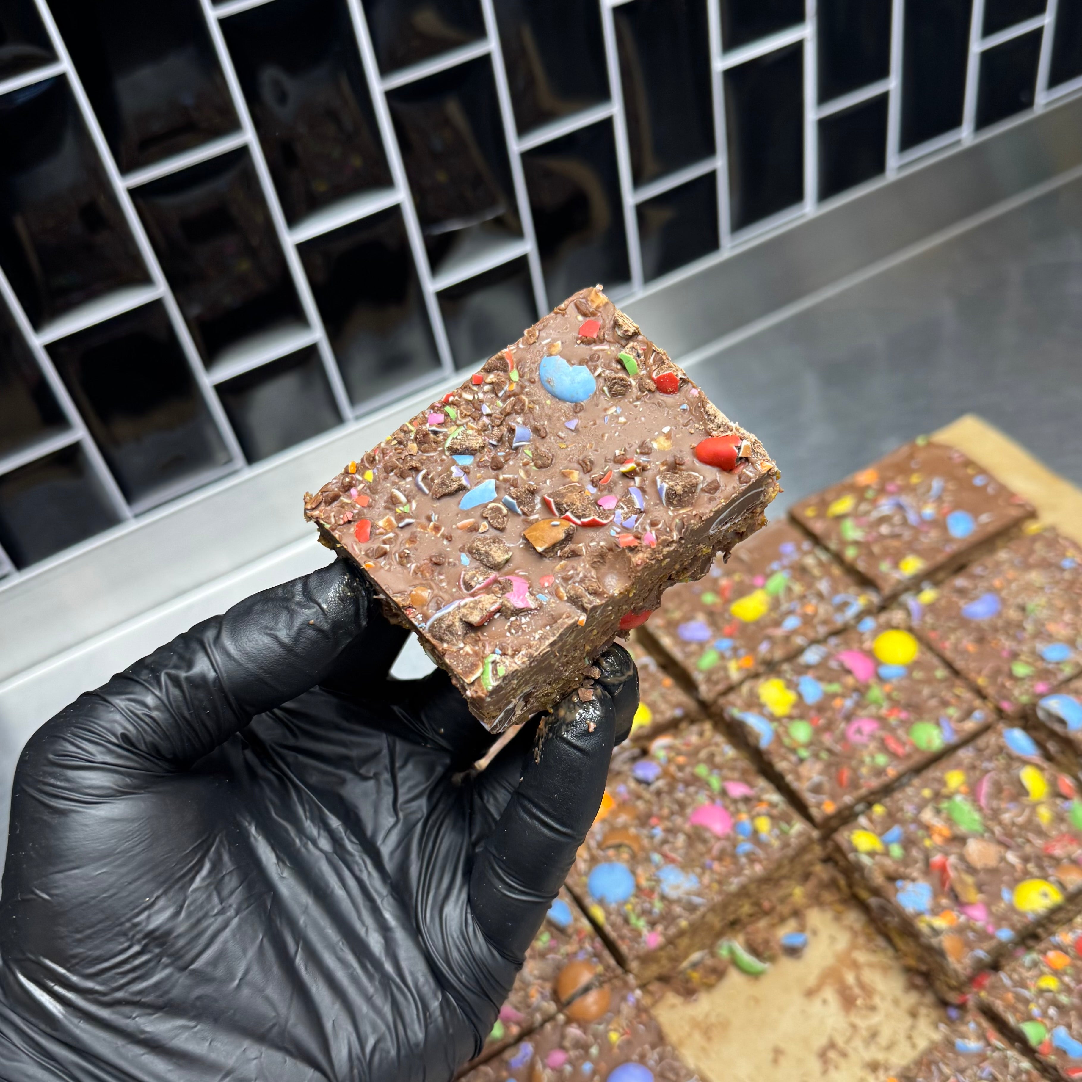 Smarties Cornflake Cake Recipe