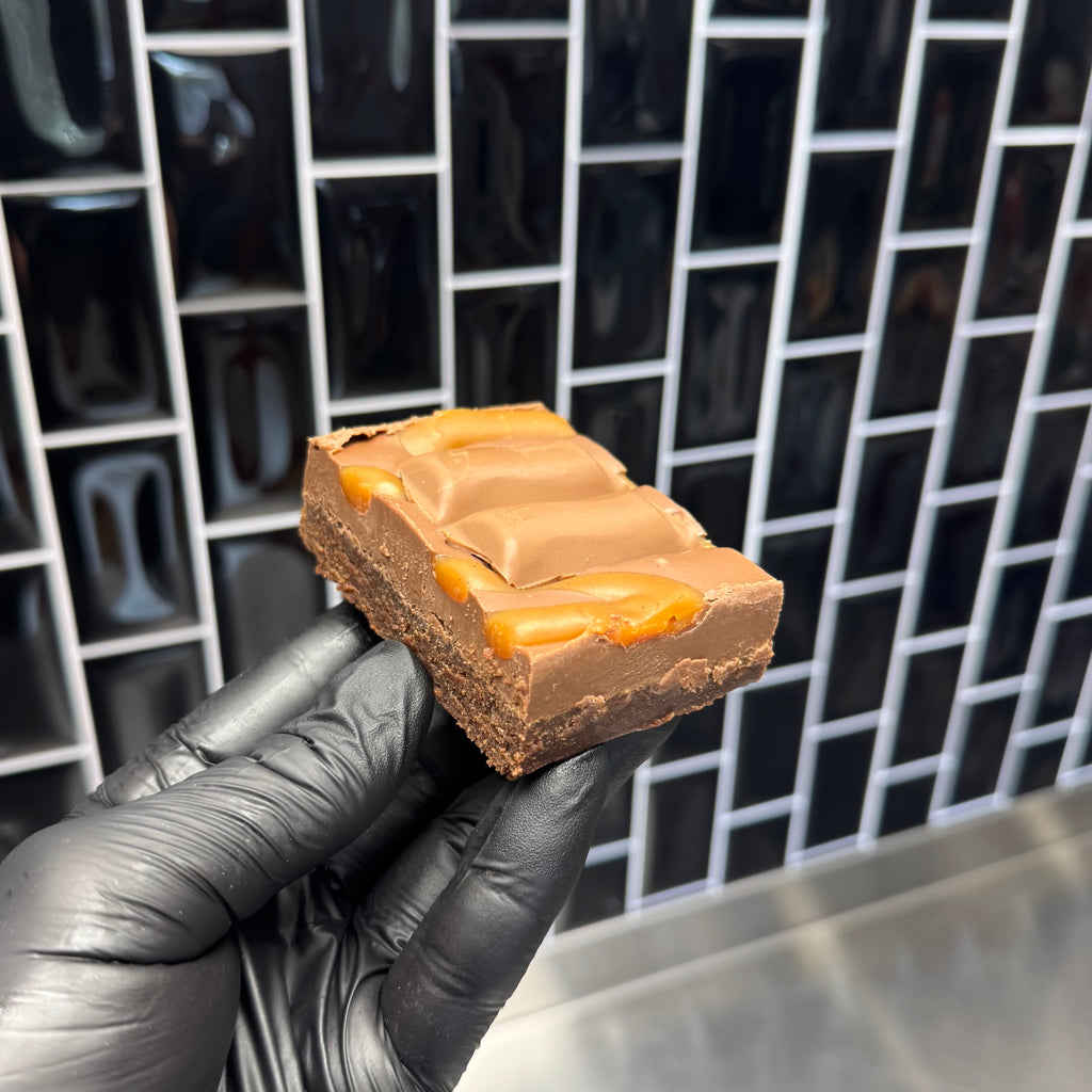 GF Galaxy Caramel Brownie Recipe