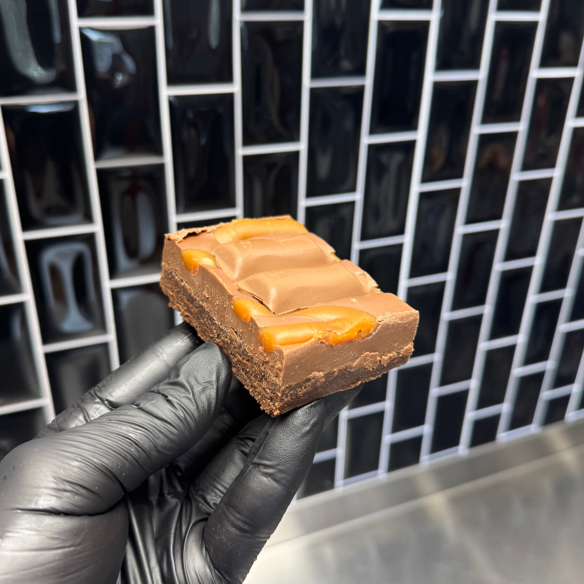GF Galaxy Caramel Brownie Recipe
