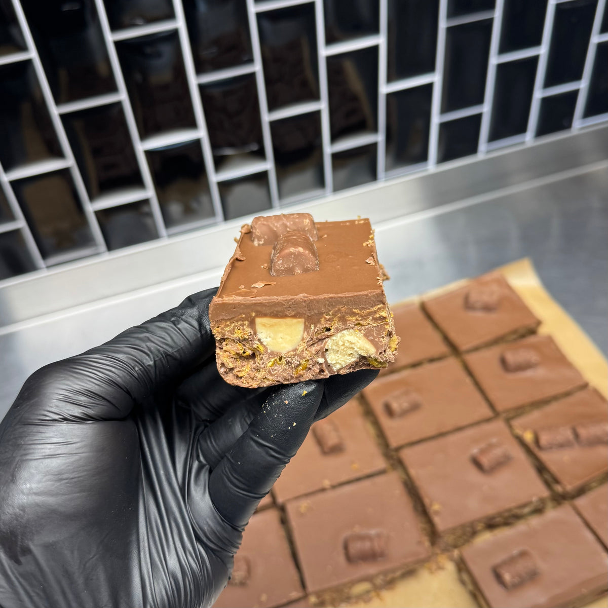 Fudge Bar Cornflake Cake Recipe