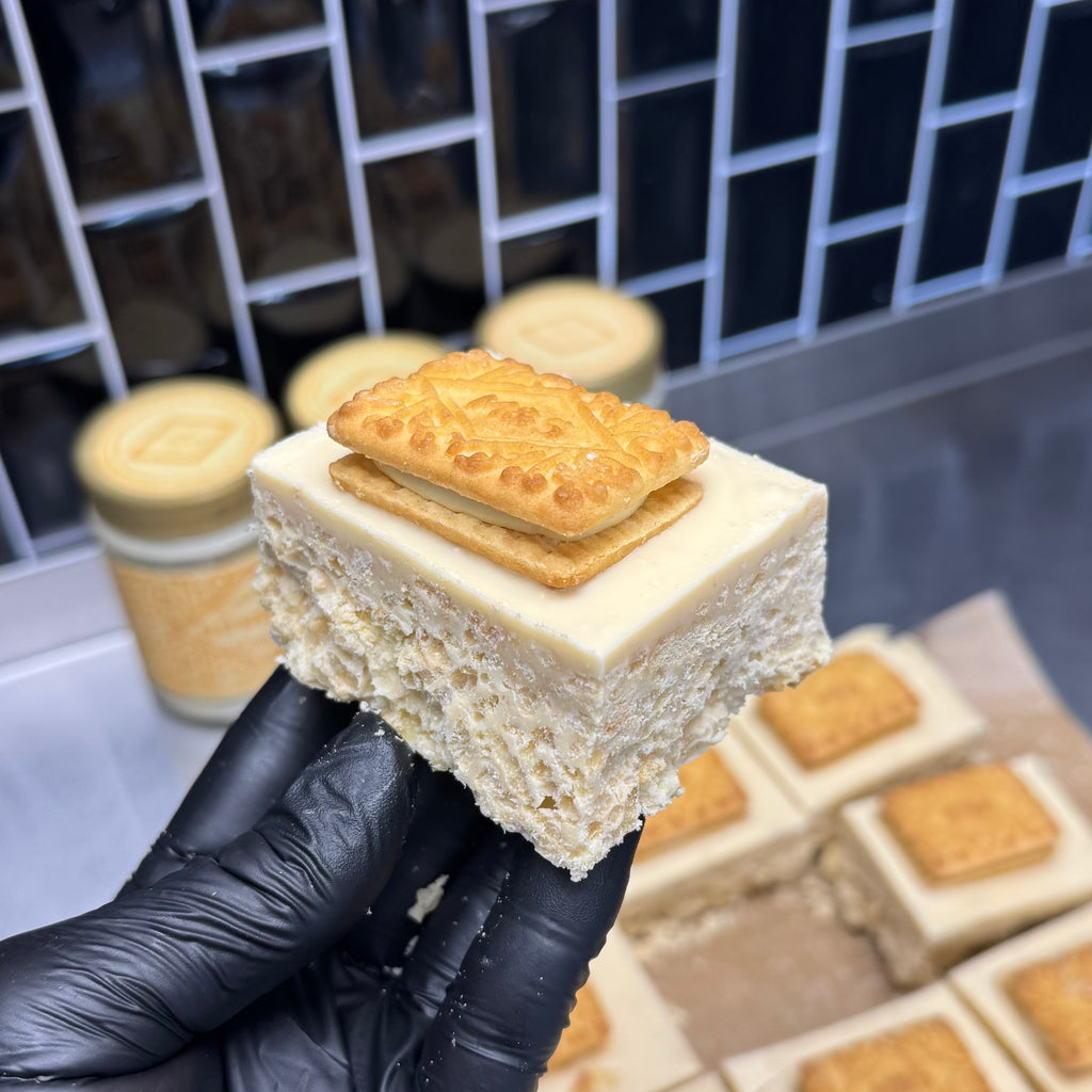 Custard Cream Crispy Cake Recipe