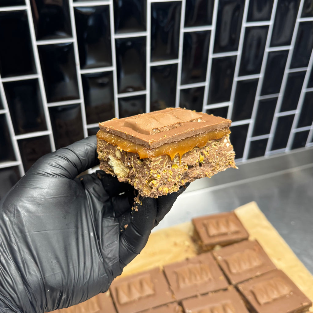 Galaxy Millionaires Crumble Cornflake Cake Recipe