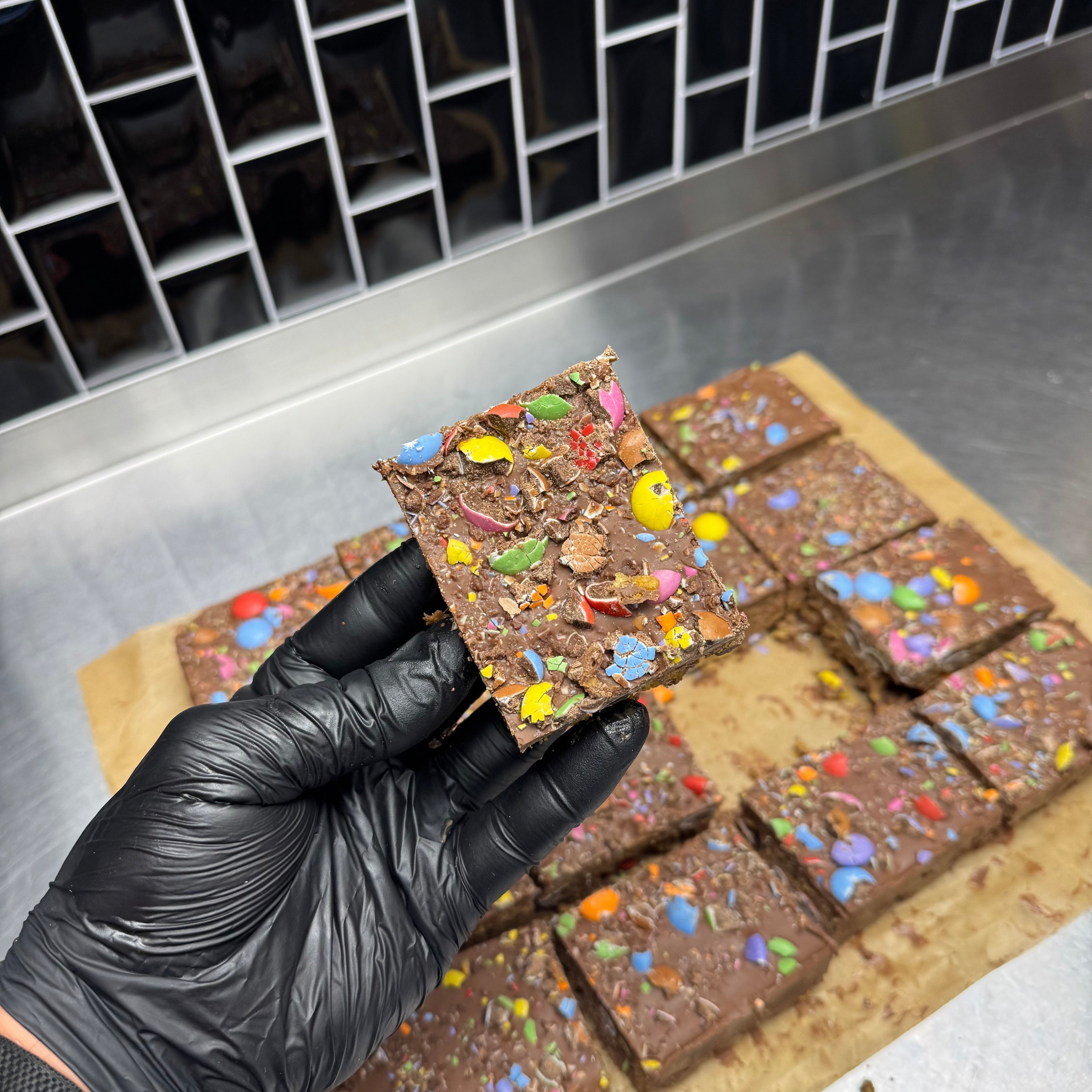 Smarties Cornflake Cake Recipe