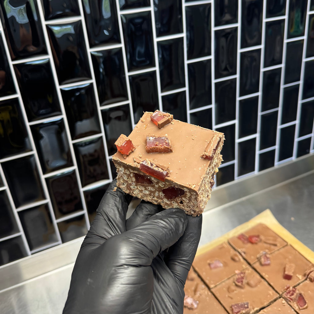 Turkish Delight Crispy Cake Recipe