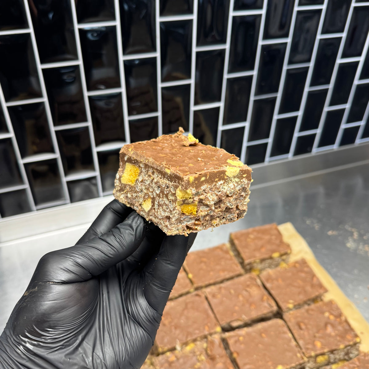 Crunchie Crispy Cake Recipe