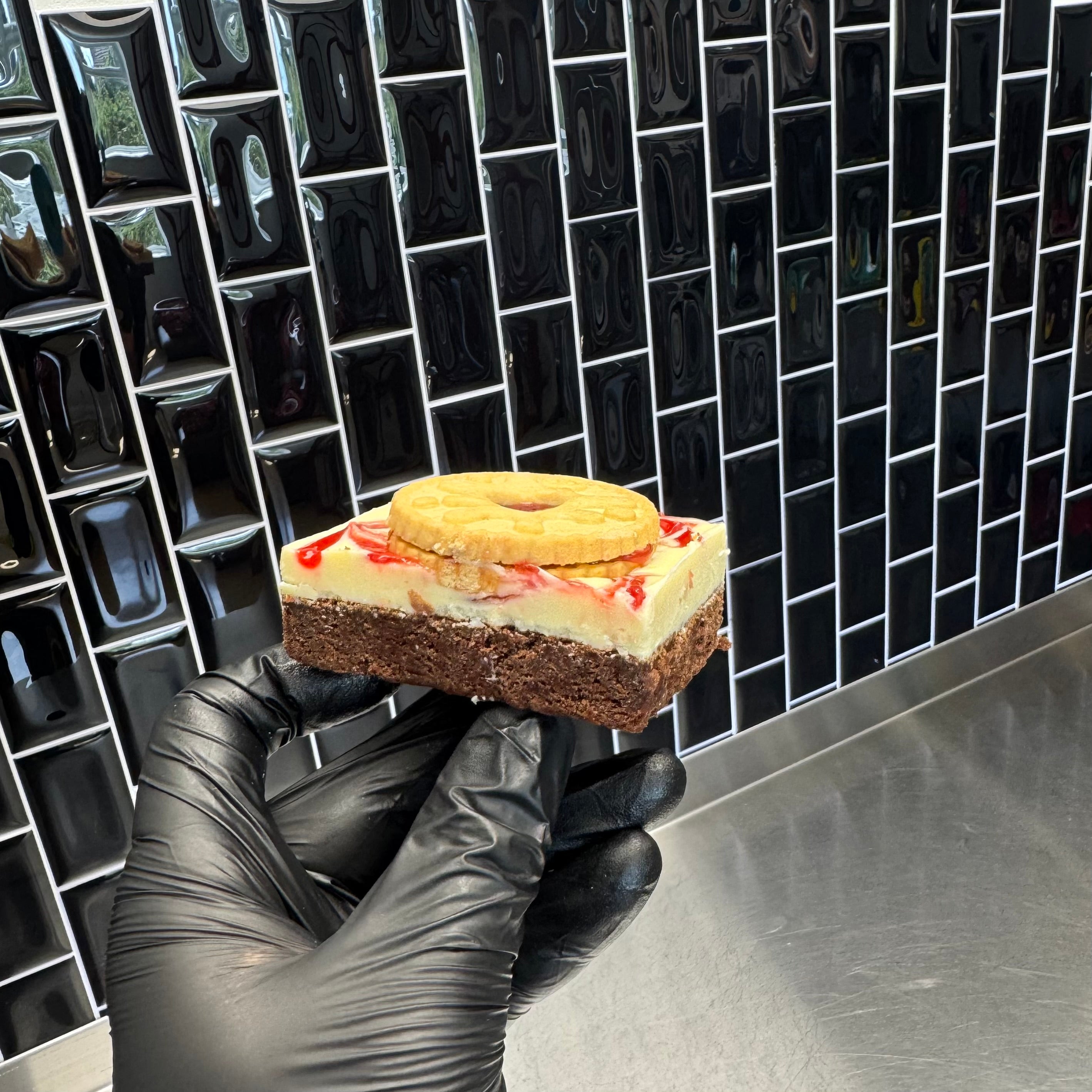Jammie Dodger Brownie Recipe