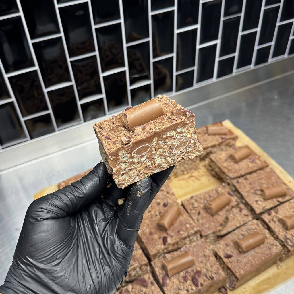Galaxy Ripple and Minstrels Crispy Cake Recipe