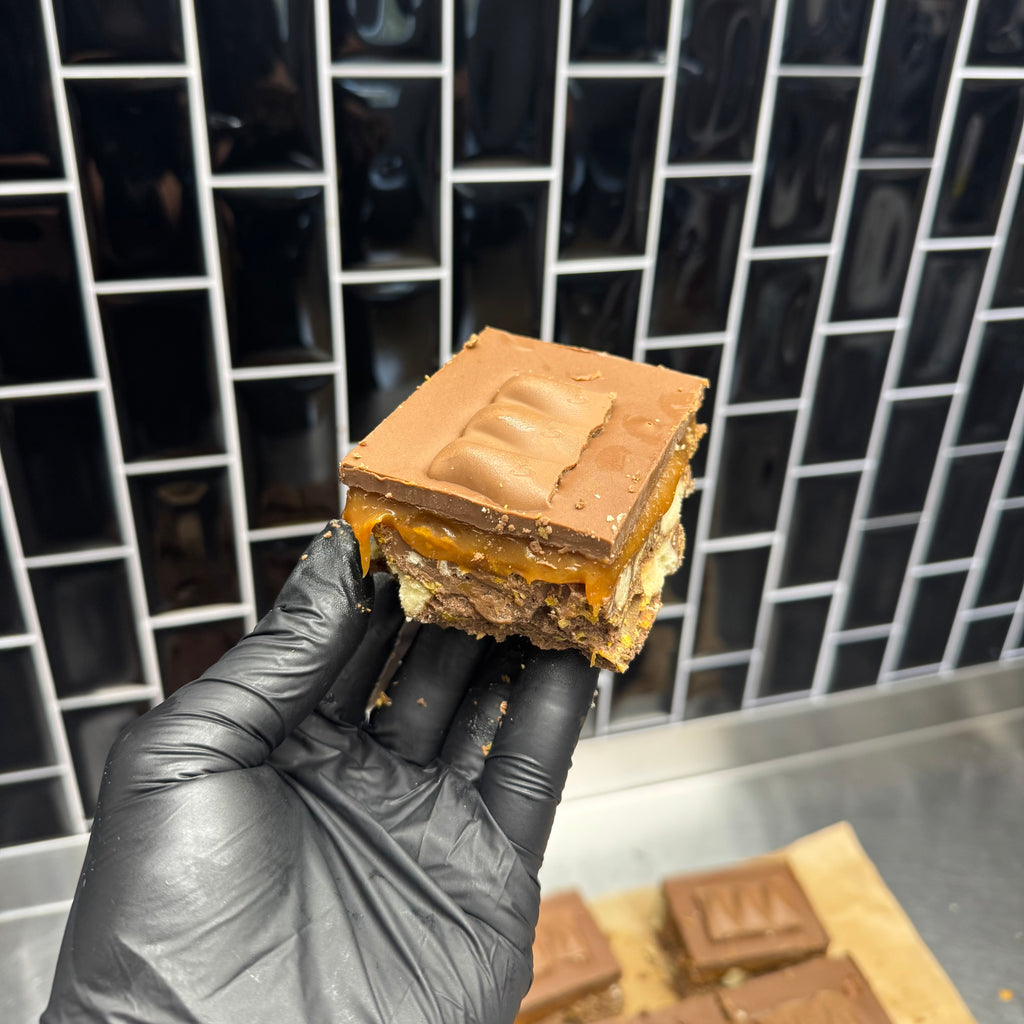 Galaxy Millionaires Crumble Cornflake Cake Recipe