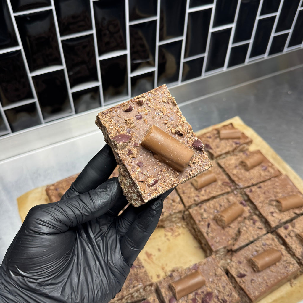 Galaxy Ripple and Minstrels Crispy Cake Recipe