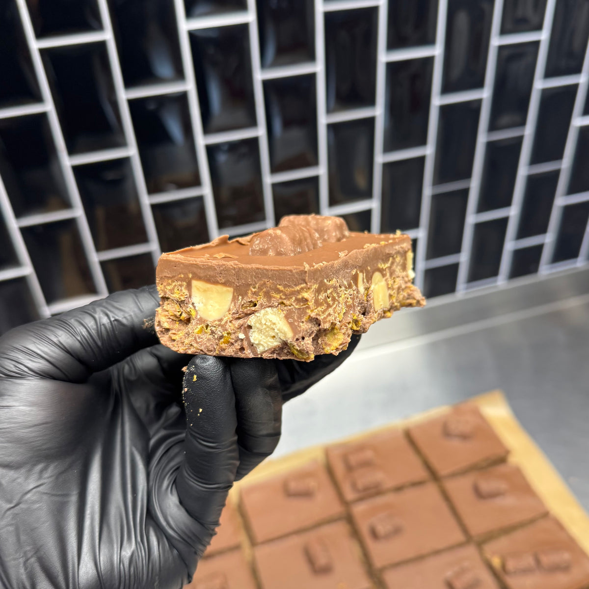 Fudge Bar Cornflake Cake Recipe