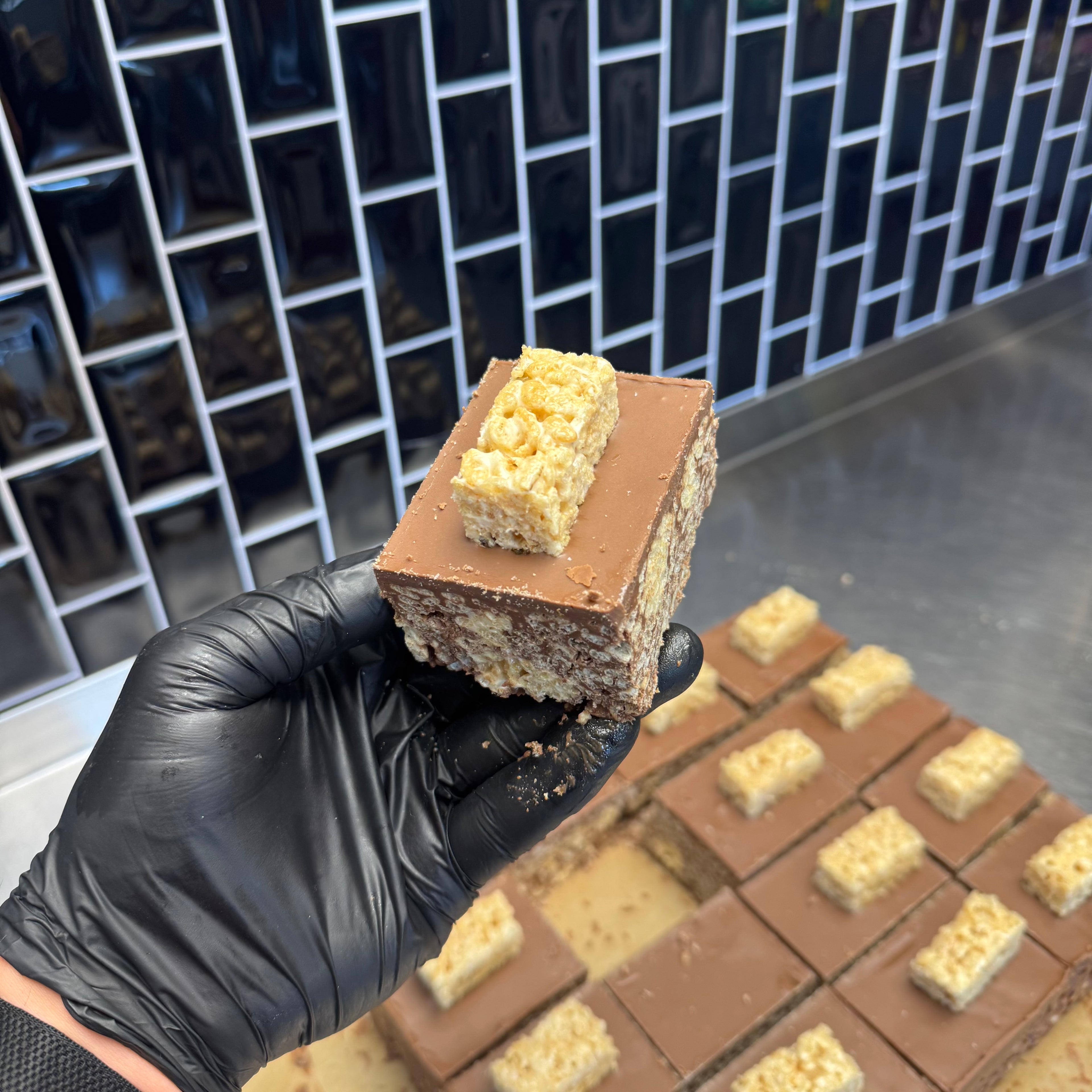 Squares Bar Crispy Cake Recipe