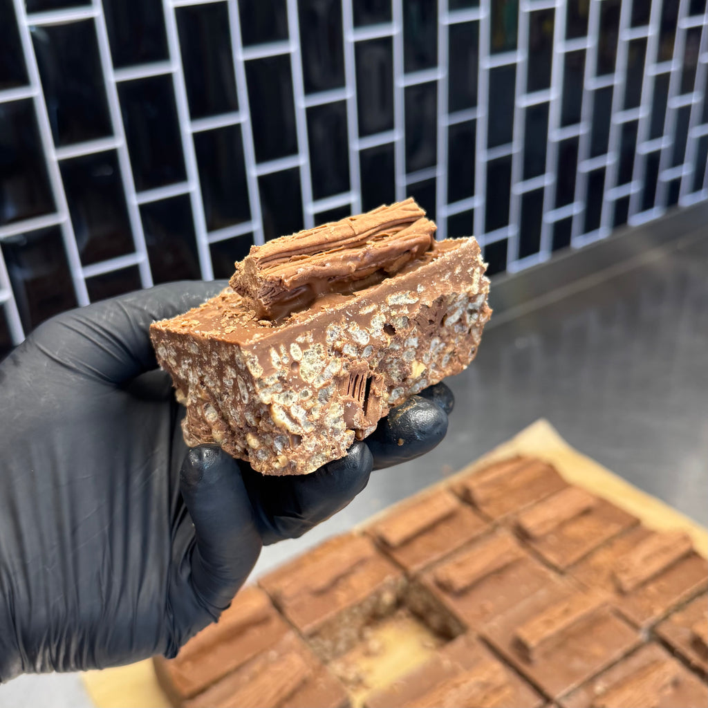 Flake n' Twirl Bites Crispy Cake Recipe