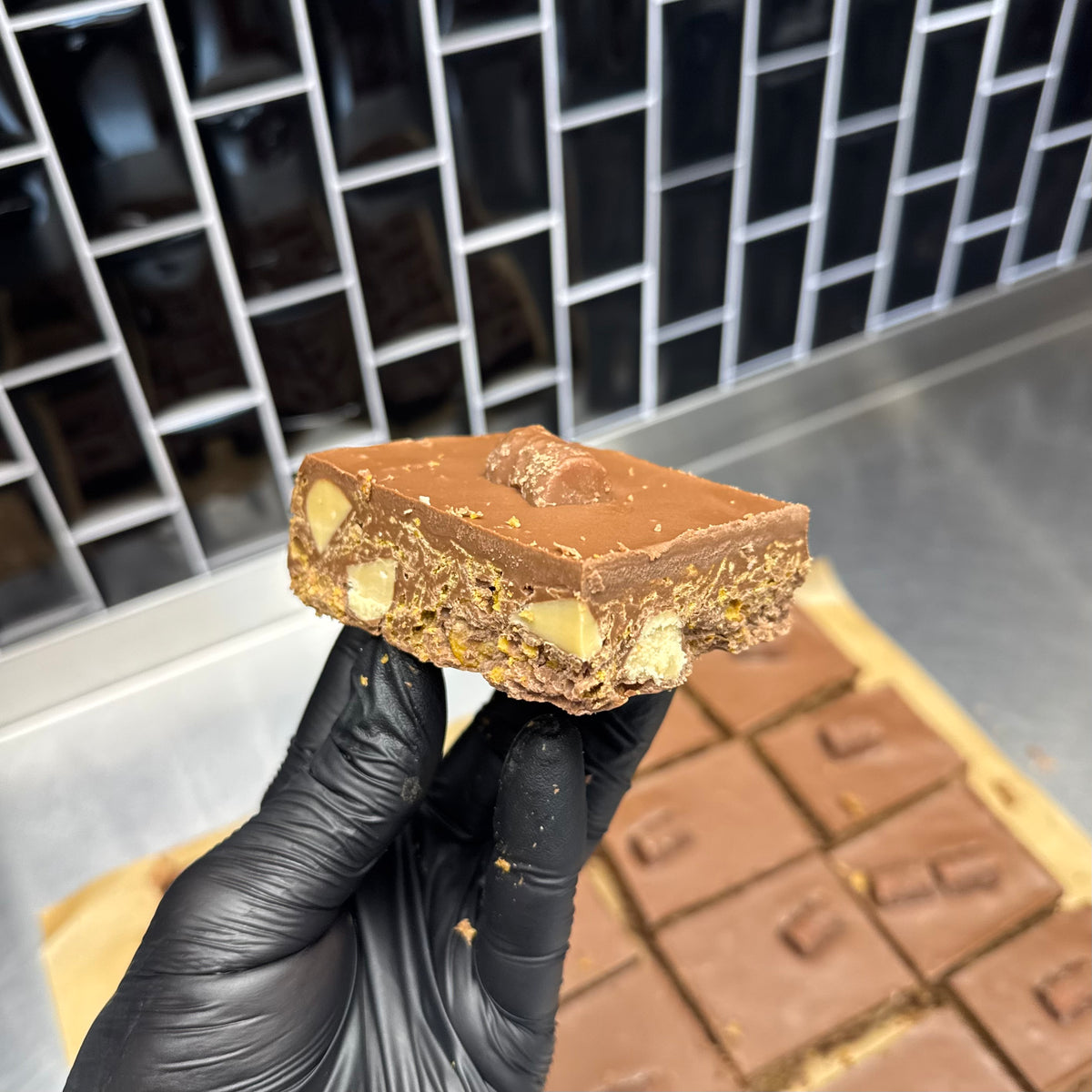 Fudge Bar Cornflake Cake Recipe