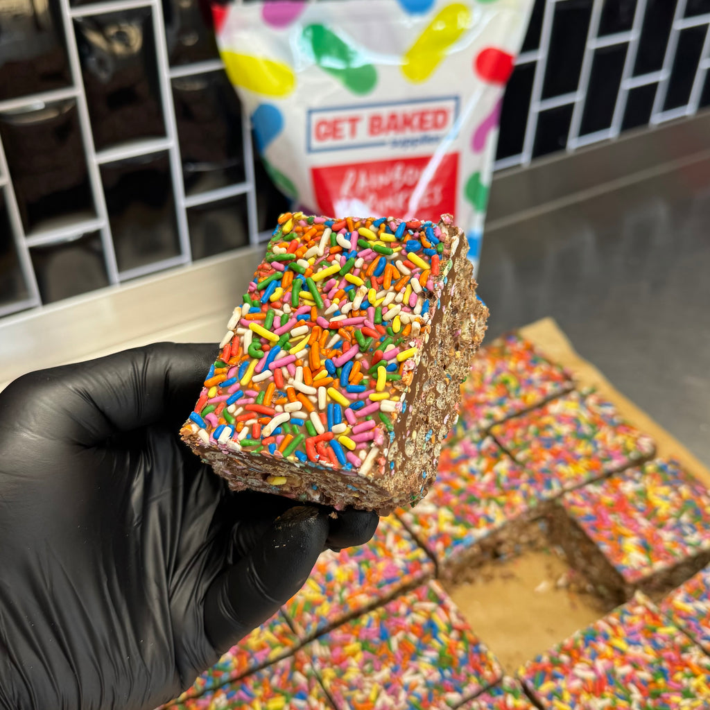 Sprinkles Crispy Cake Recipe