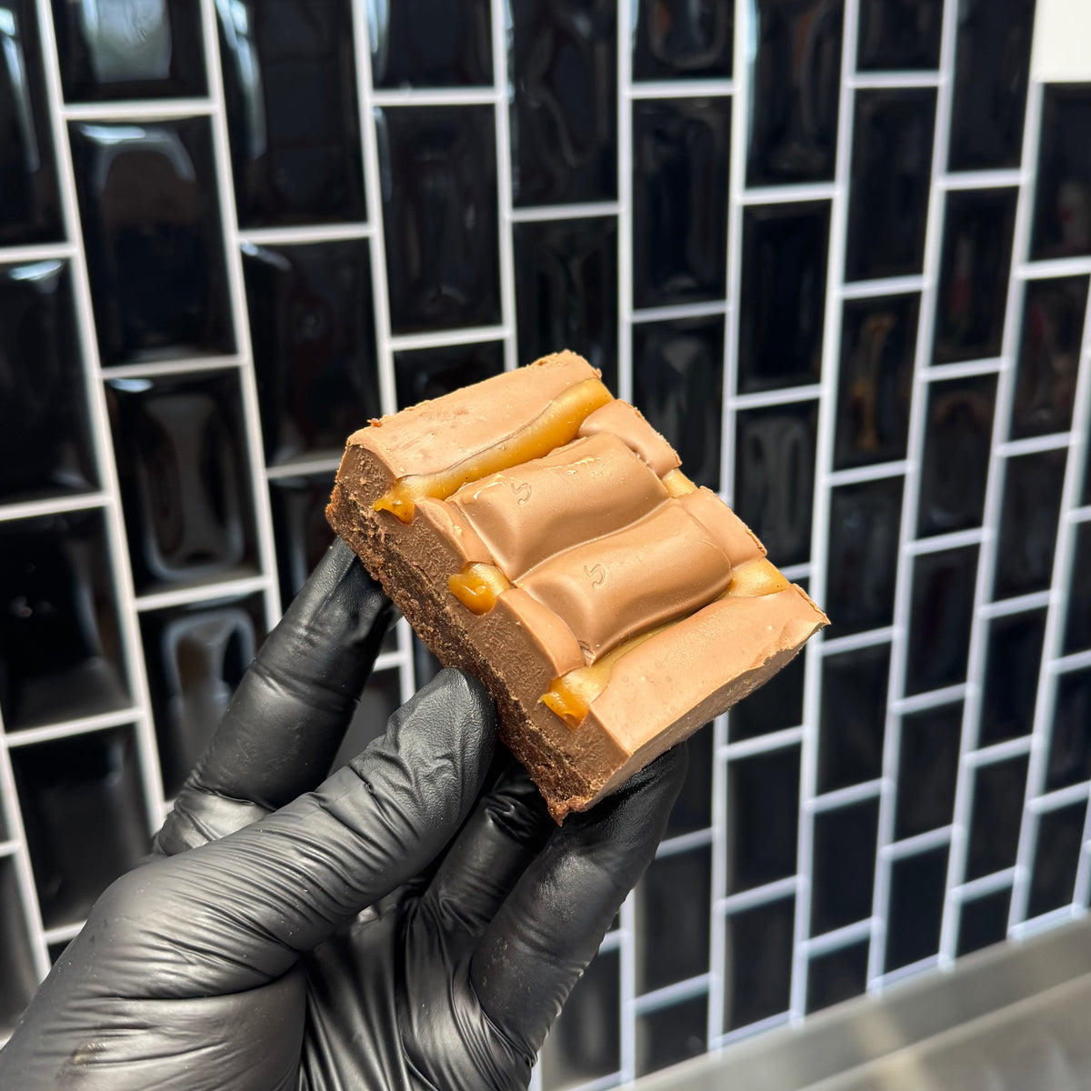 GF Galaxy Salted Caramel Brownie Recipe