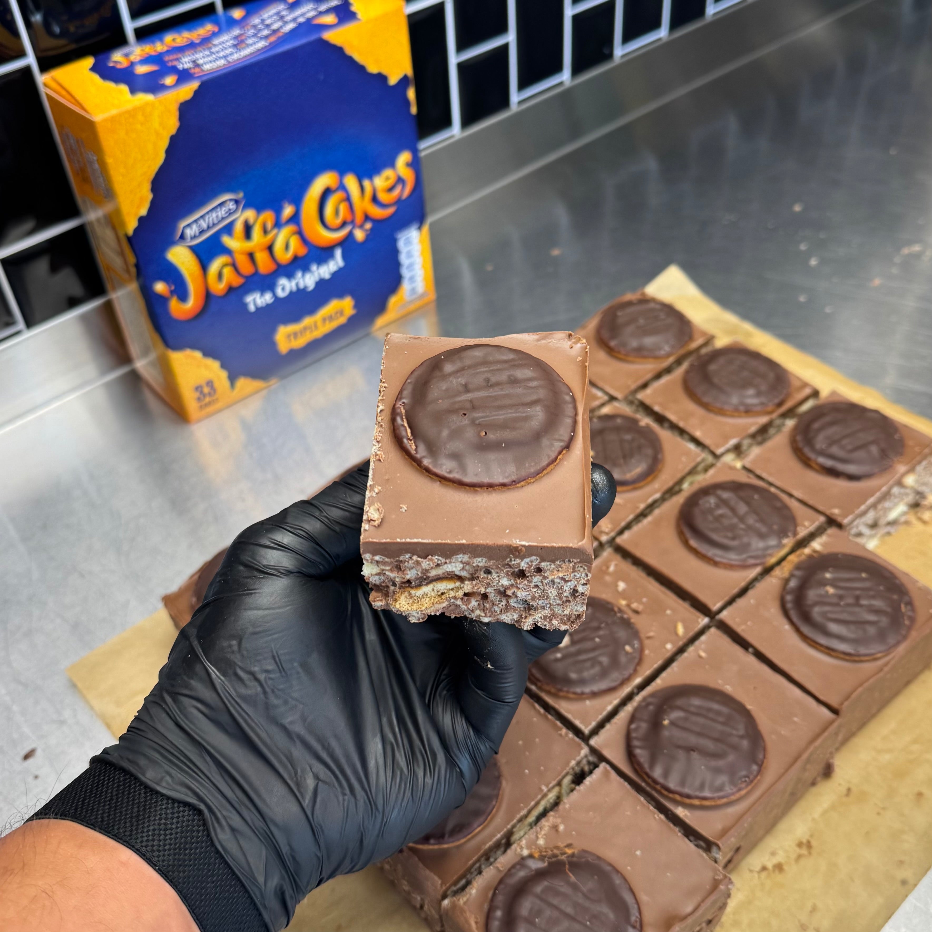 Jaffa Cake Crispy Cake Recipe