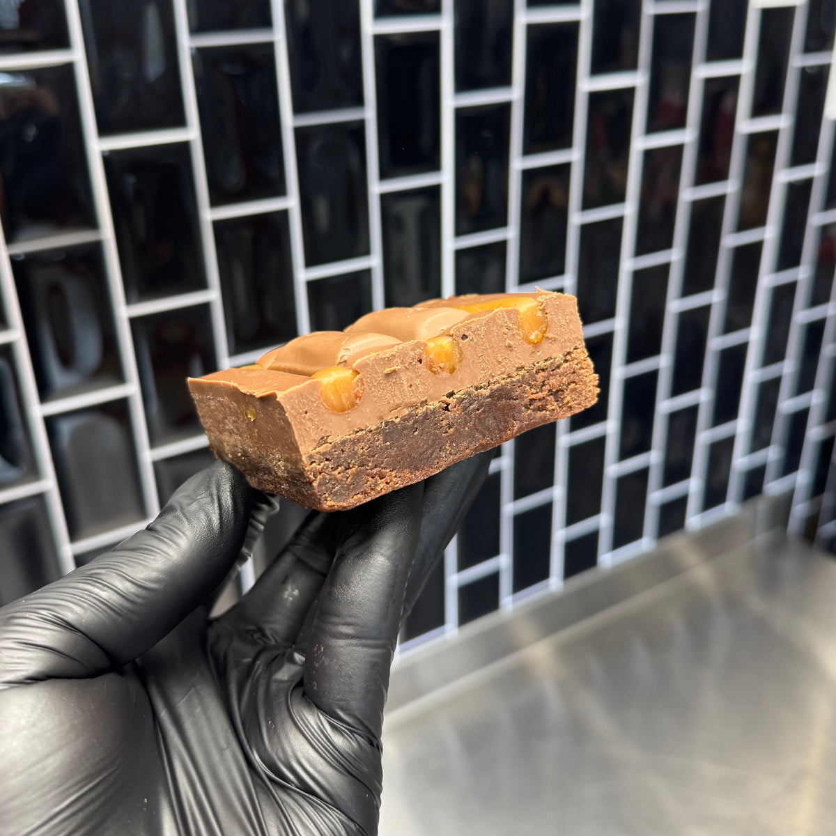 GF Galaxy Salted Caramel Brownie Recipe