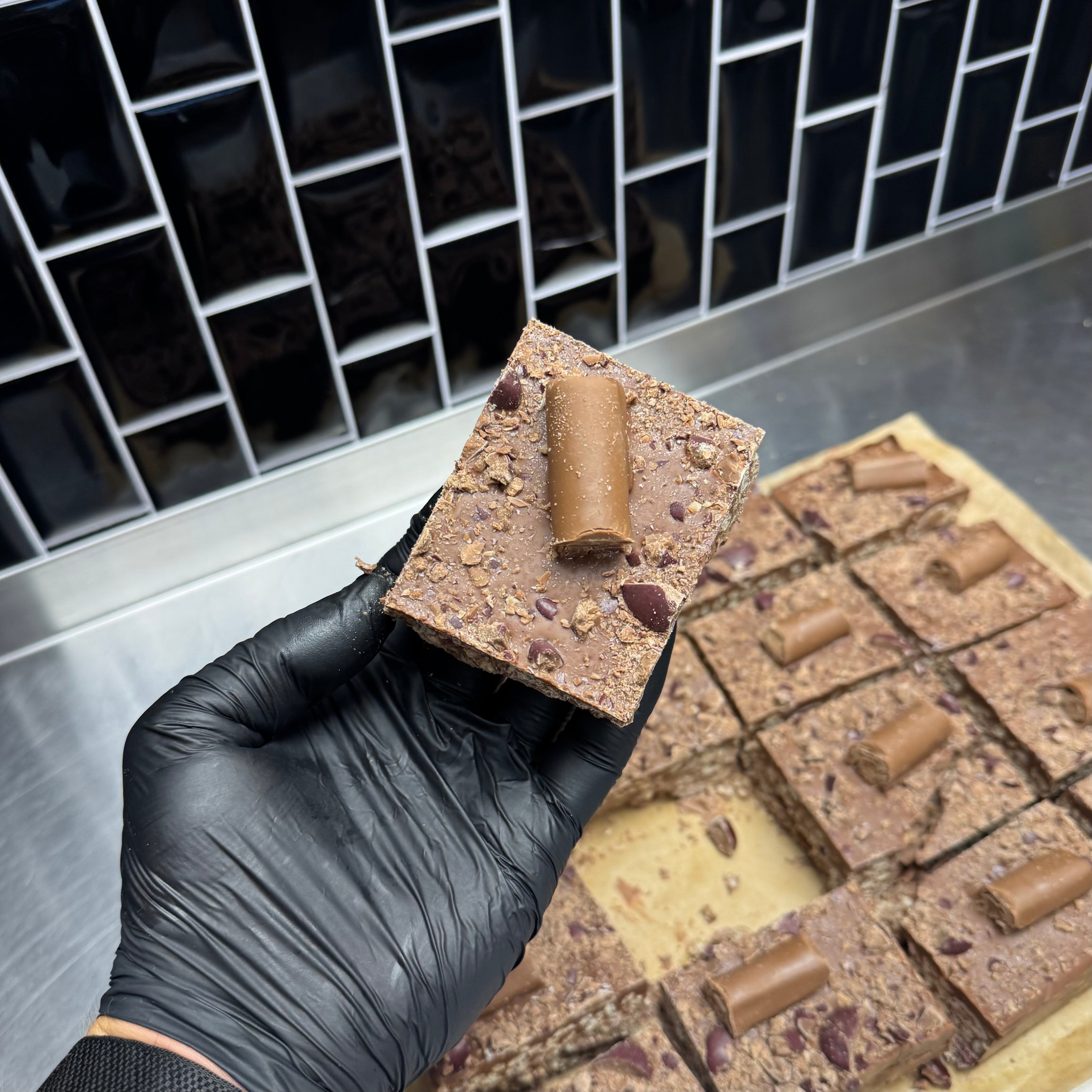 Galaxy Ripple and Minstrels Crispy Cake Recipe