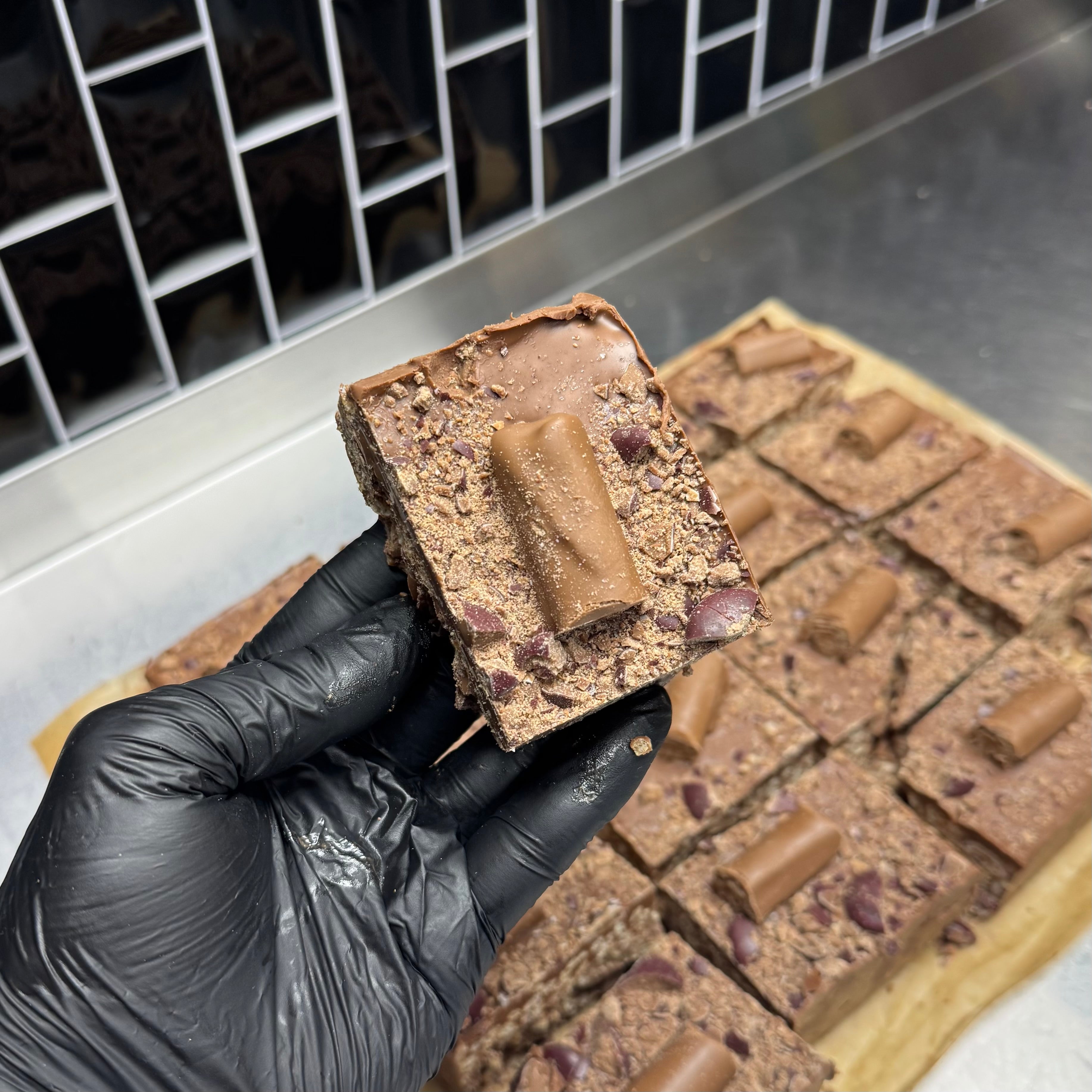 Galaxy Ripple and Minstrels Crispy Cake Recipe
