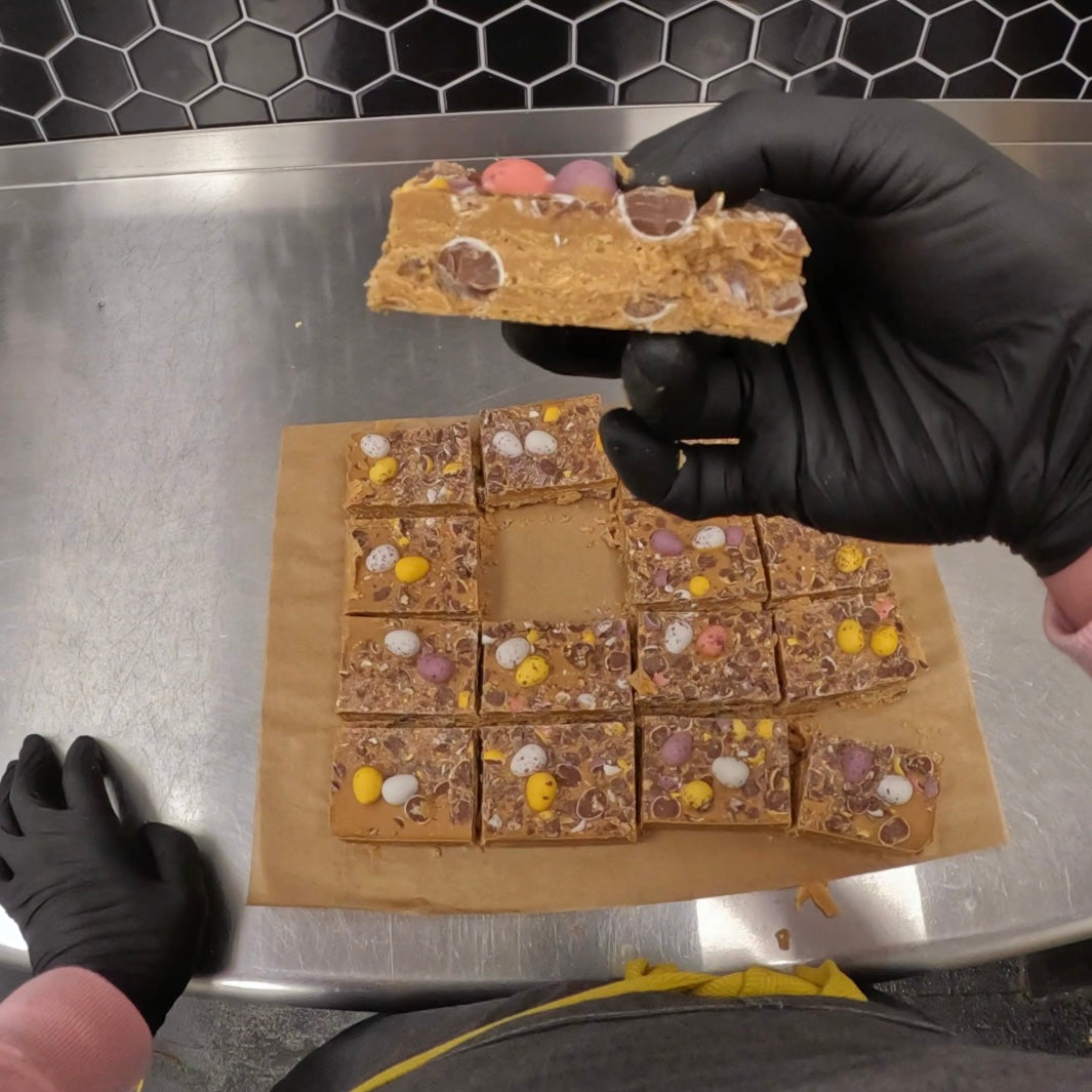 Biscoff Mini Egg Cornflake Cake Recipe