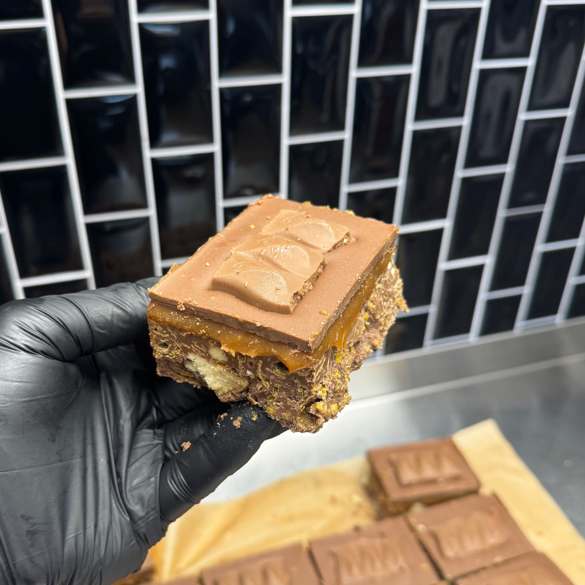 Galaxy Millionaires Crumble Cornflake Cake Recipe