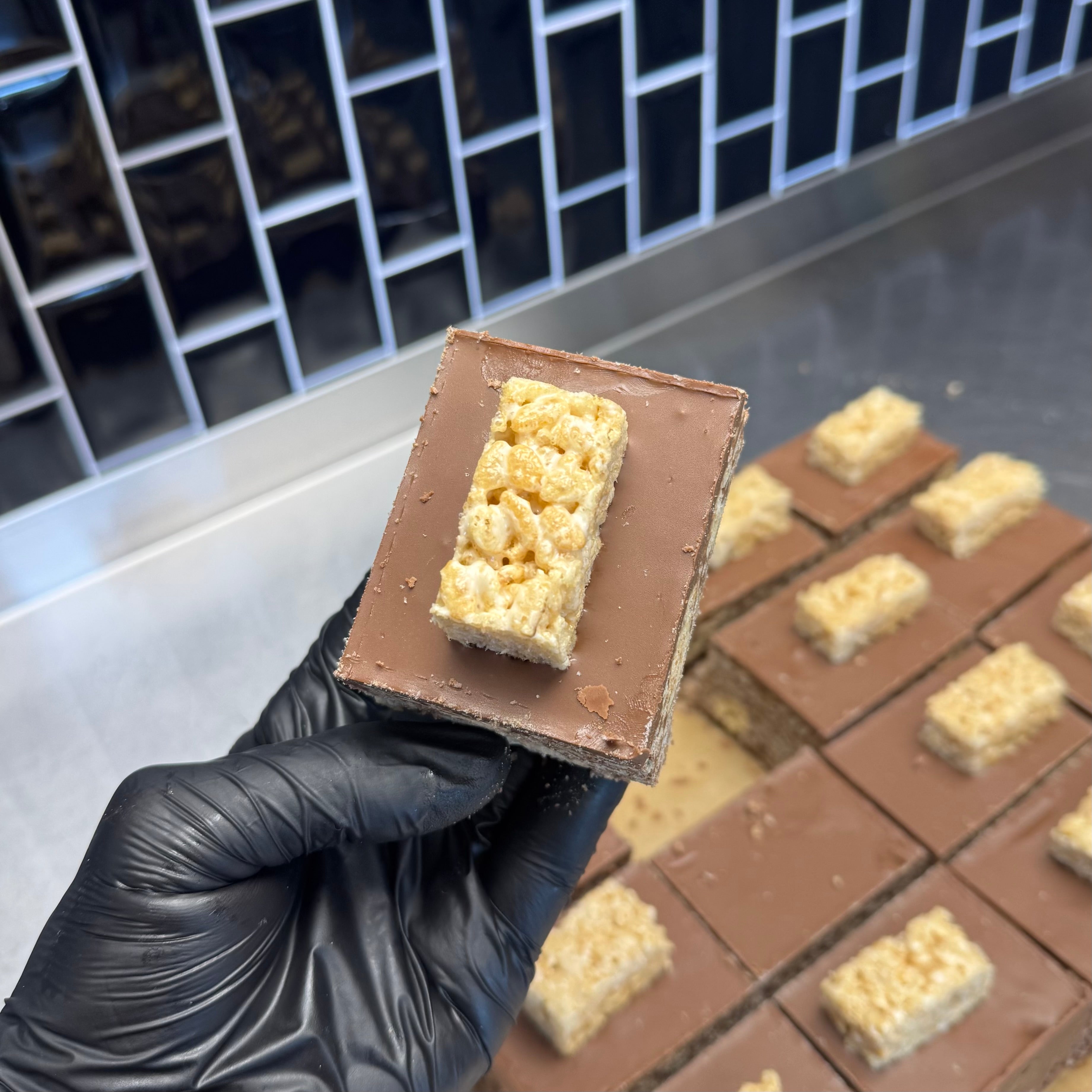 Squares Bar Crispy Cake Recipe
