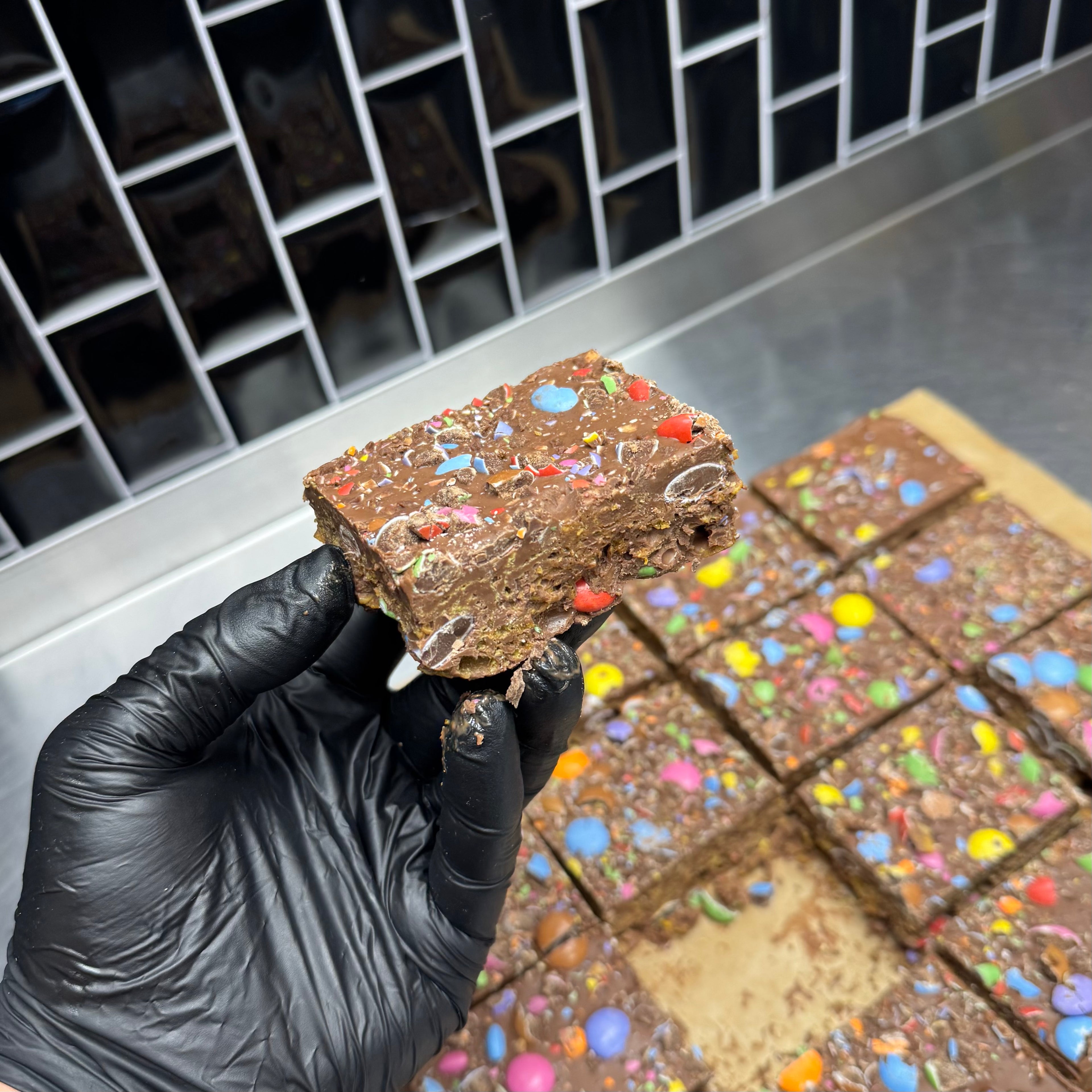 Smarties Cornflake Cake Recipe