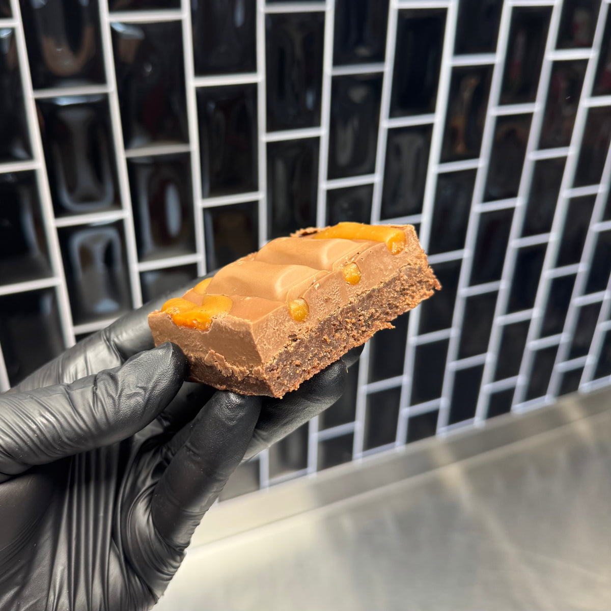 GF Galaxy Caramel Brownie Recipe