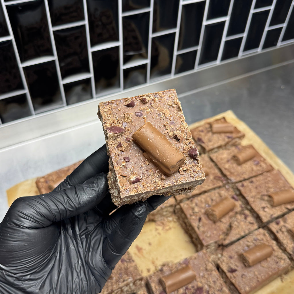 Galaxy Ripple and Minstrels Crispy Cake Recipe