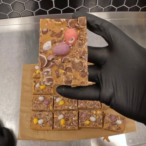 Biscoff Mini Egg Cornflake Cake Recipe