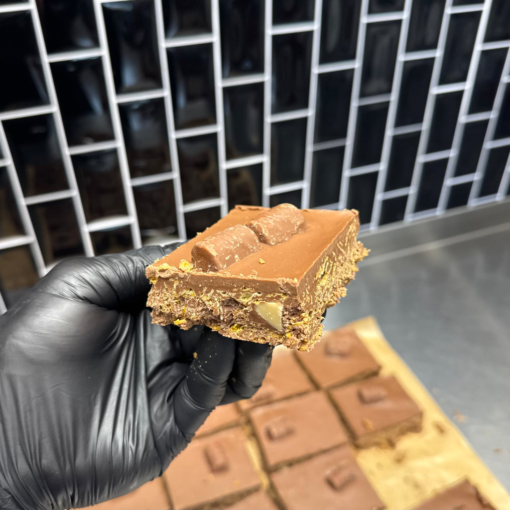 Fudge Bar Cornflake Cake Recipe