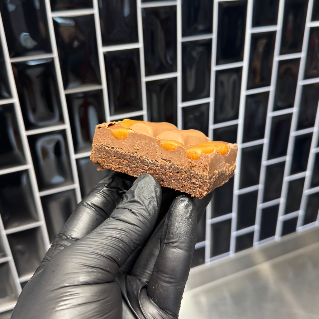 GF Galaxy Caramel Brownie Recipe