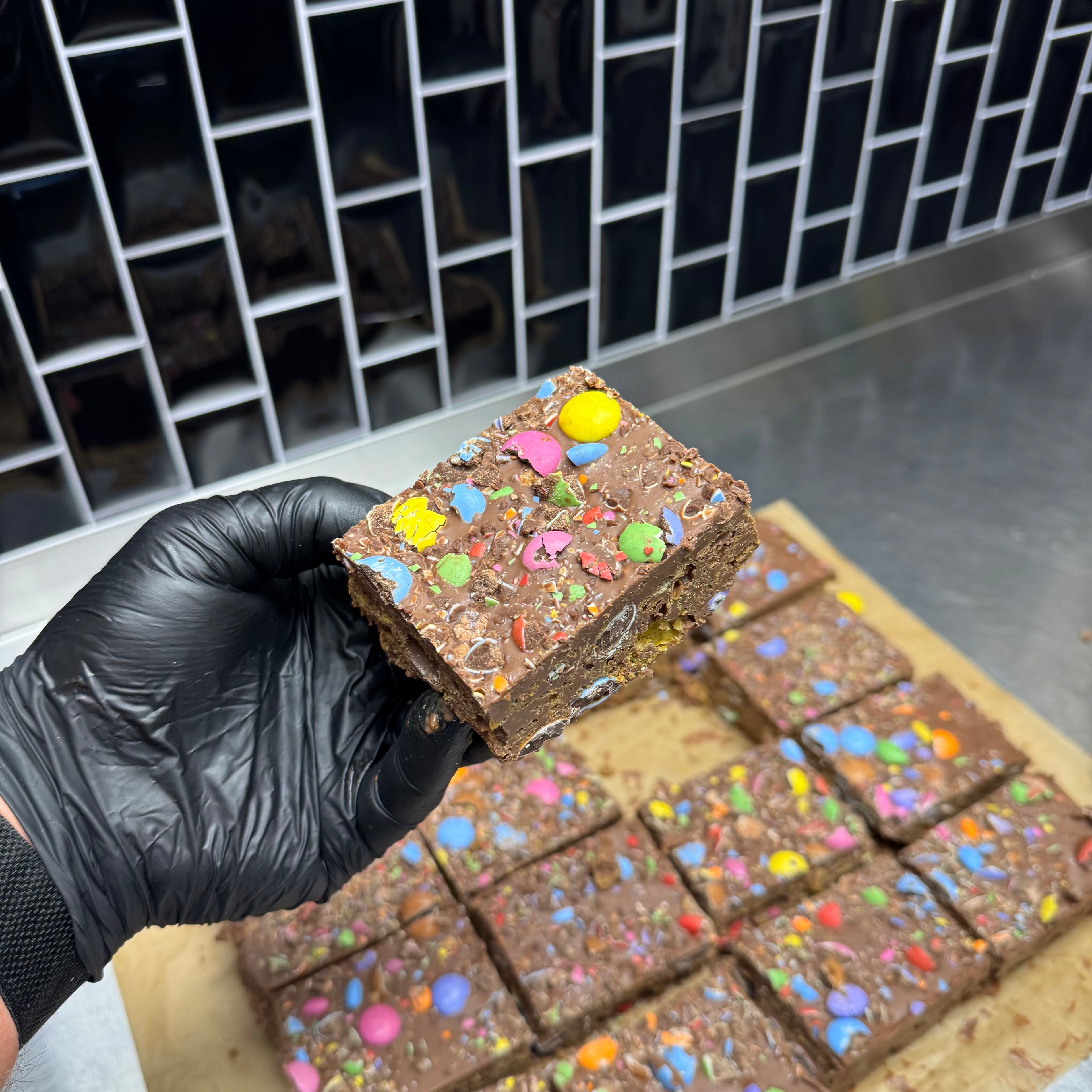Smarties Cornflake Cake Recipe