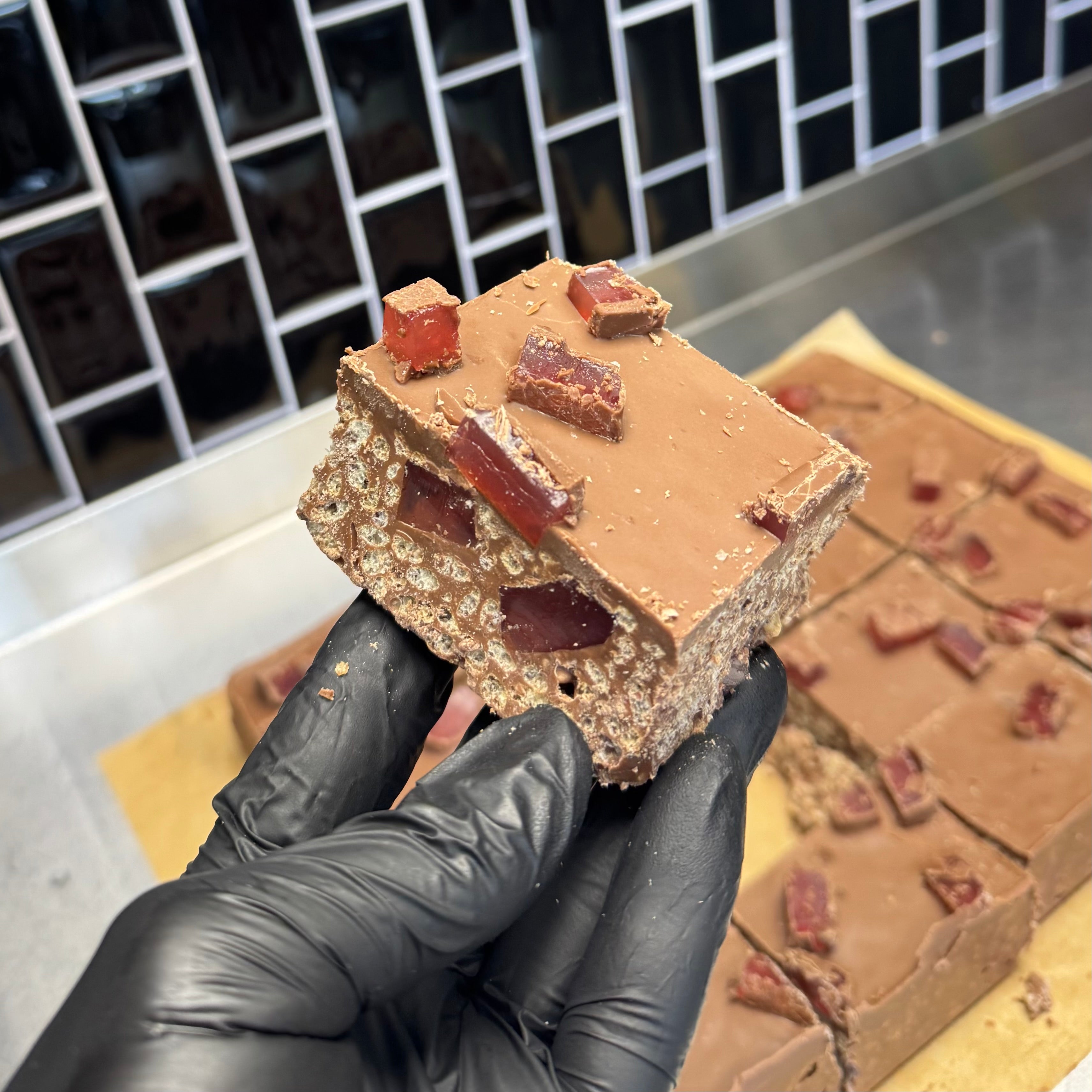 Turkish Delight Crispy Cake Recipe