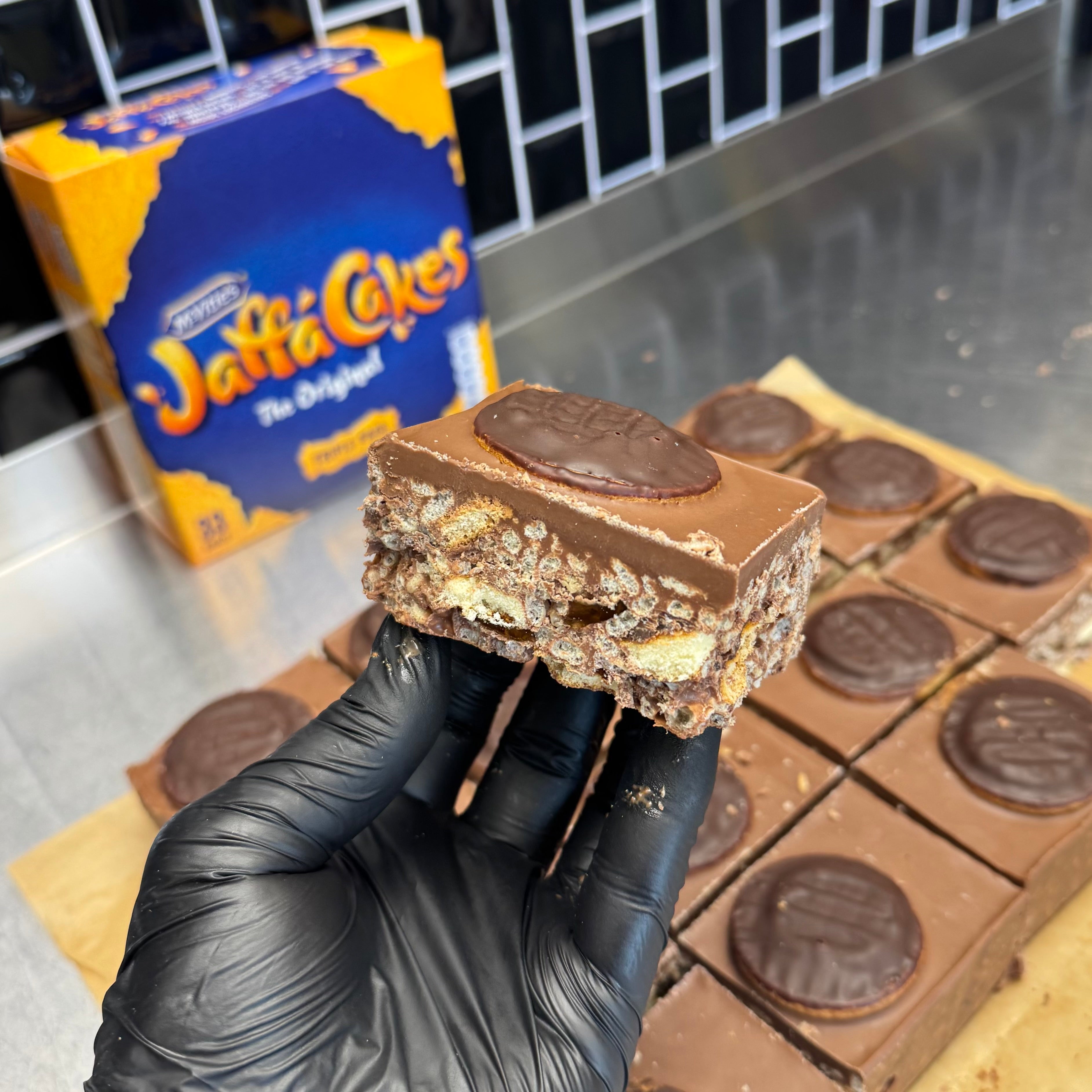 Jaffa Cake Crispy Cake Recipe