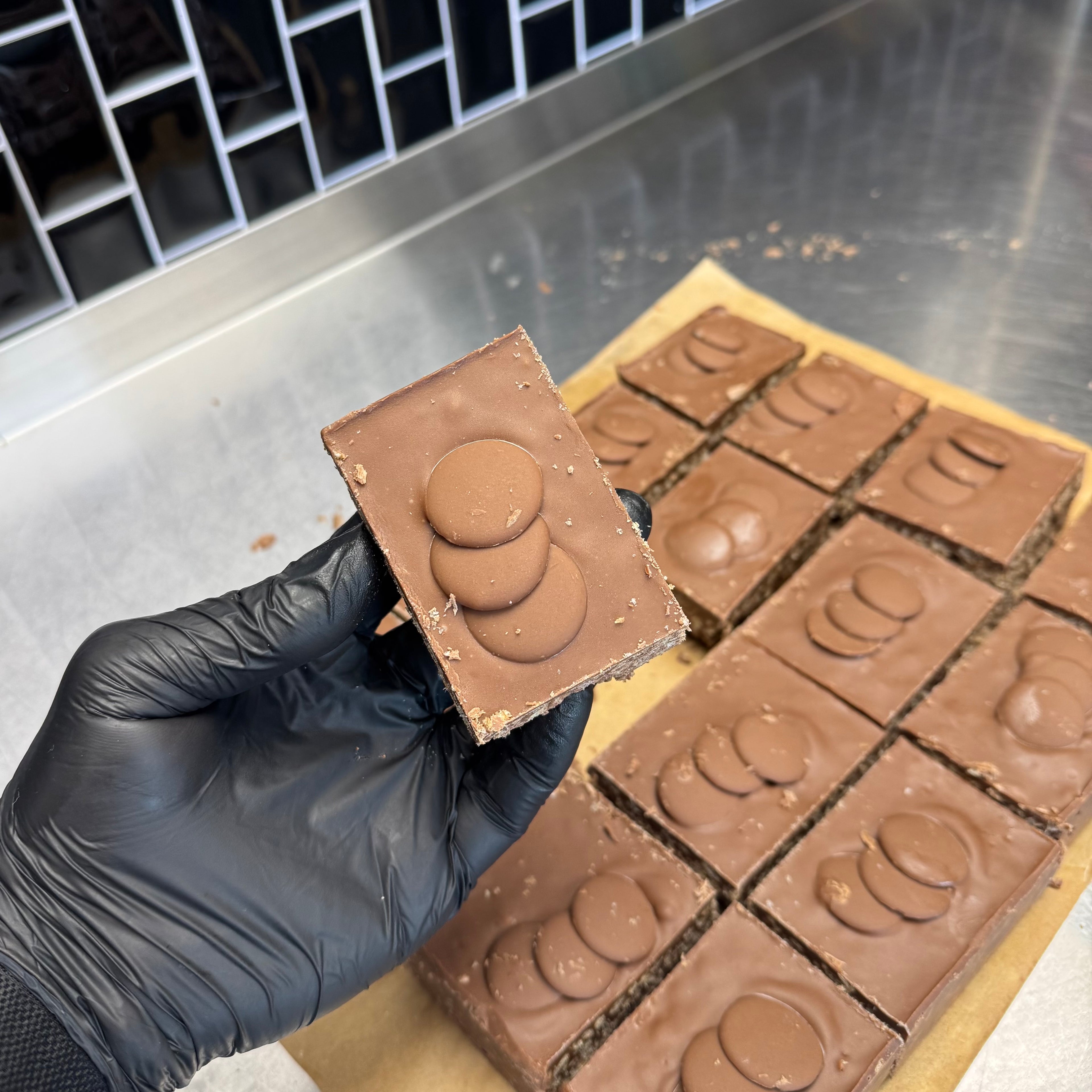 Cadbury Button Crispy Cake Recipe